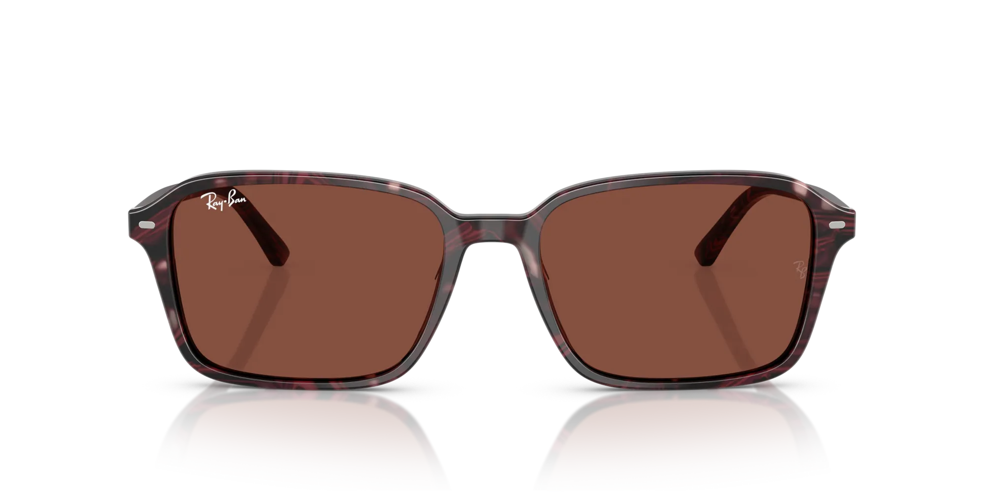 Ray - Ban RB2231 RAIMOND 1416C5 Occhiali da sole Acetato Viola Rosso Squadrata Normale - immagine 3