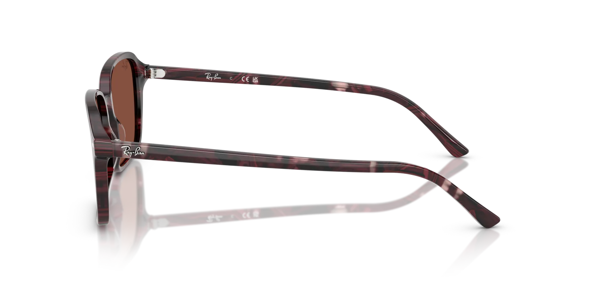 Ray - Ban RB2231 RAIMOND 1416C5 Occhiali da sole Acetato Viola Rosso Squadrata Normale - immagine 4