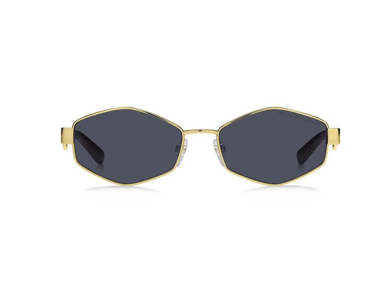 Marc Jacobs MARC 496/S J5G/IR Occhiali da sole Metallo Oro Grigio Rotonda Normale - immagine 2