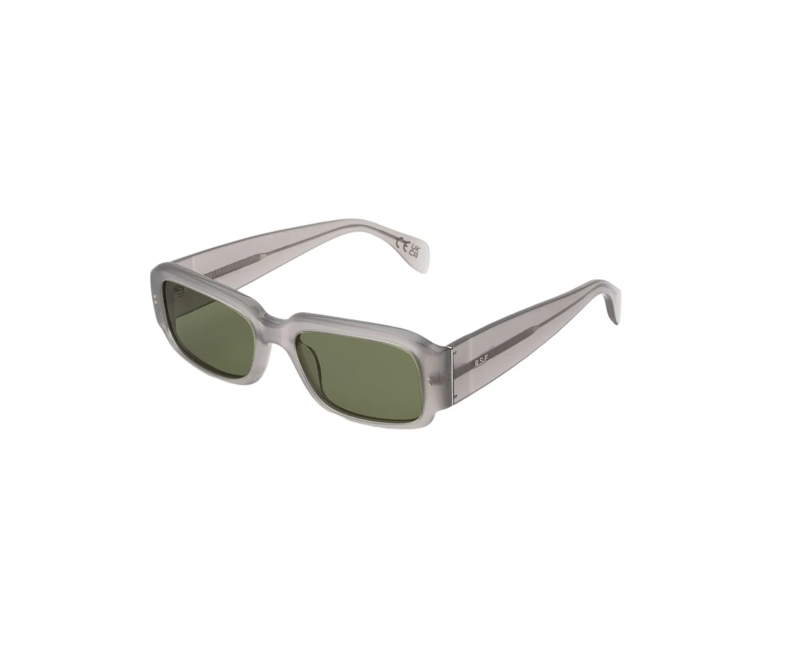 Retrosuperfuture J1A ETRUSCO LIGHT GREY Occhiali da sole Acetato Grigio chiaro Verde Squadrata Normale - immagine 1