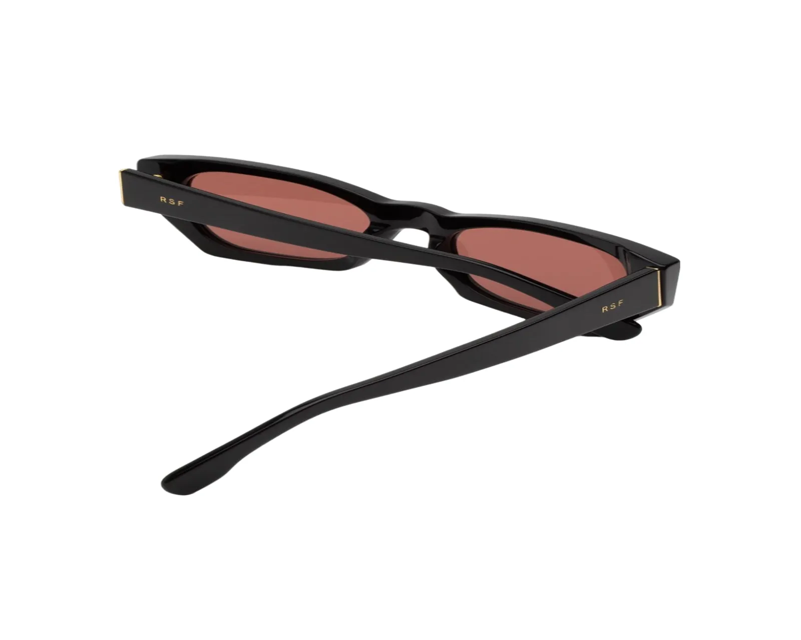 Retrosuperfuture BW5 AMATA FANTOME Occhiali da sole Acetato Nero Bordeaux Geometrica Normale Sfumato - immagine 3