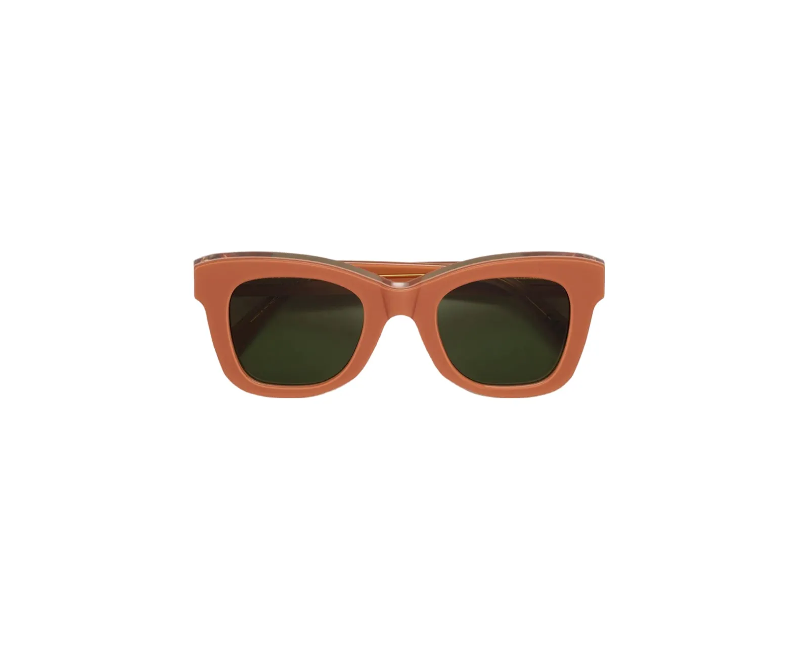 Retrosuperfuture CXY ALTURA PALE PINK Occhiali da sole Acetato Rosa Verde Squadrata Normale - immagine 2