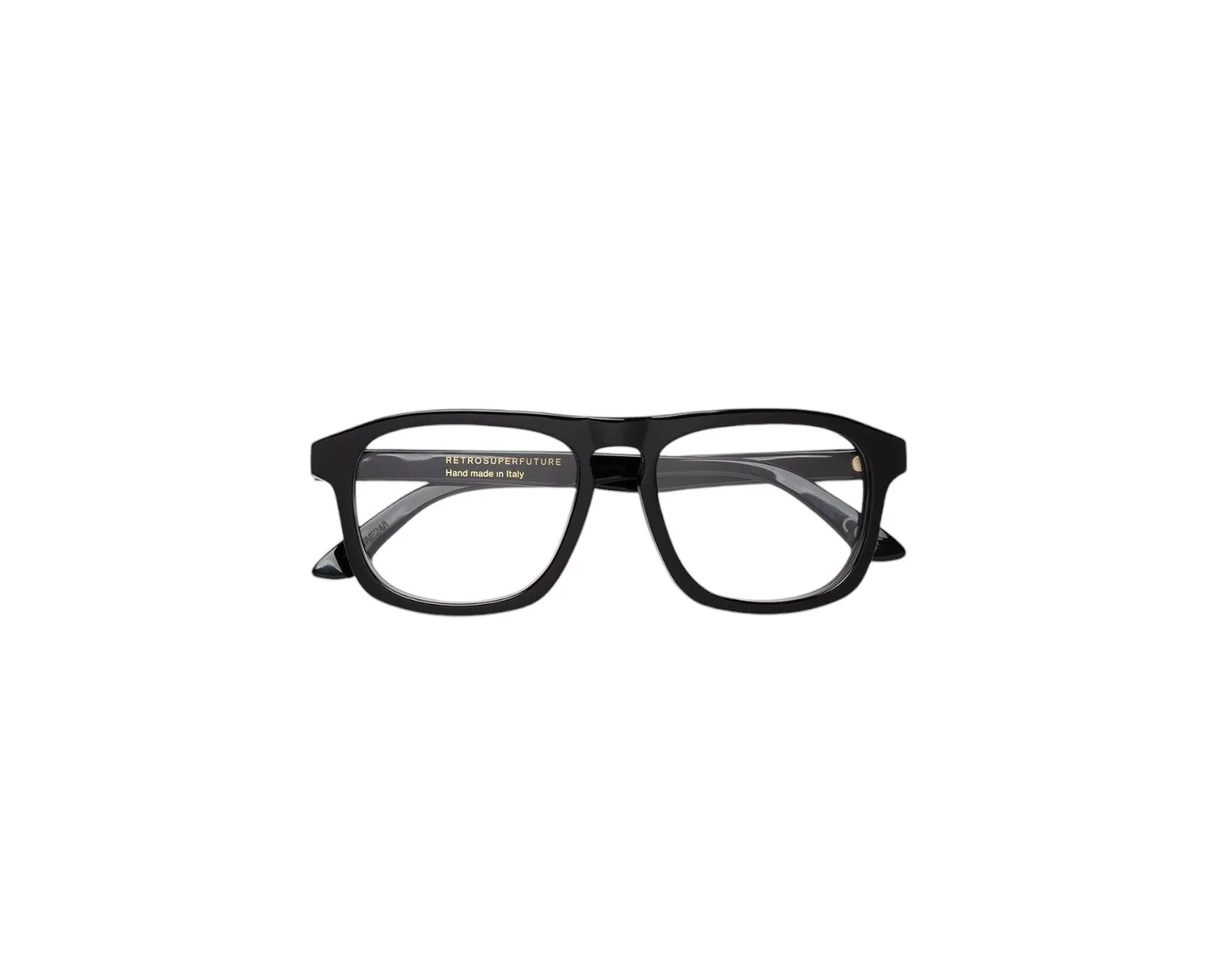 Retrosuperfuture TJ9 NUMERO 123 BLACK Montature da vista Acetato Nero Squadrata - immagine 3