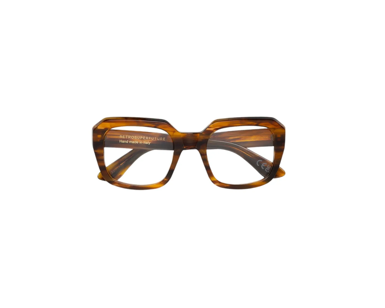 Retrosuperfuture 3BM NUMERO 125 TANGERI Montature da vista Acetato Havana Squadrata - immagine 2
