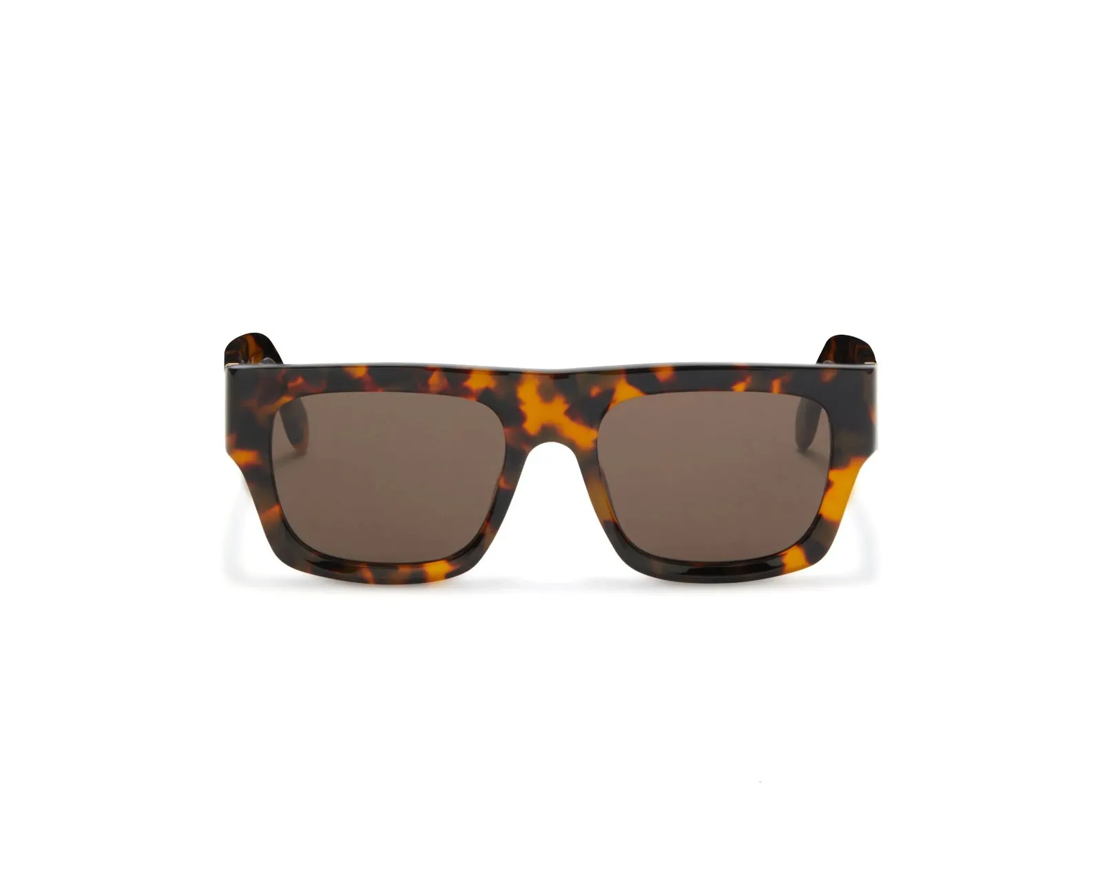 PALM ANGELS Unisex PERI049 Pixley 6064 havana Occhiali da sole outlet Acetato Havana Marrone Squadrata Normale - immagine 2