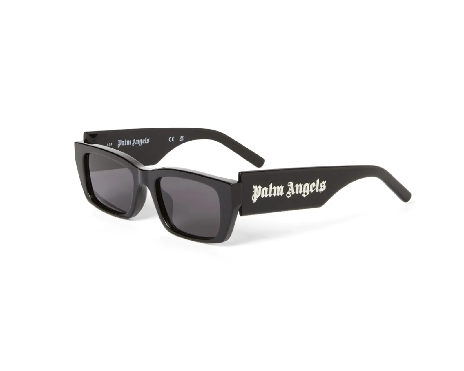 PALM ANGELS Unisex PERI002 Palm 1007 black Occhiali da sole outlet Acetato Nero Nero Squadrata - immagine 1