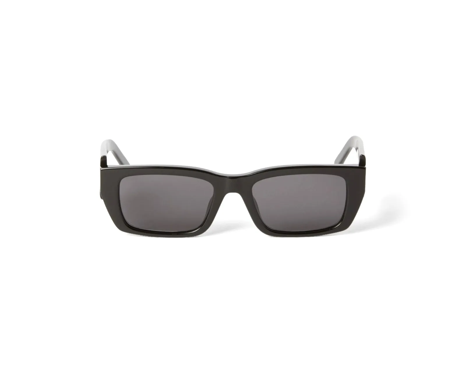 PALM ANGELS Unisex PERI002 Palm 1007 black Occhiali da sole outlet Acetato Nero Nero Squadrata - immagine 2