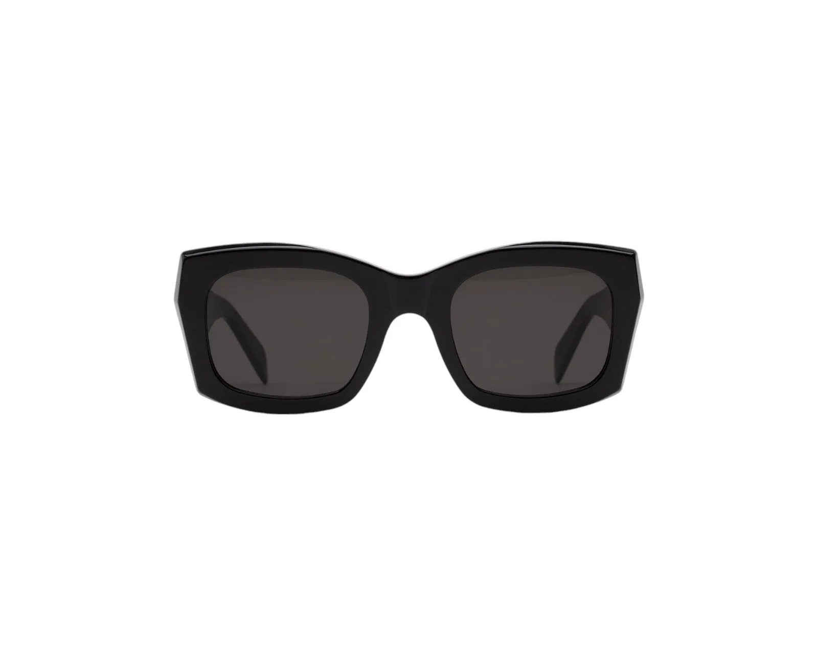 Retrosuperfuture D73 KOMORI BLACK Occhiali da sole Acetato Nero Grigio Squadrata Normale - immagine 2