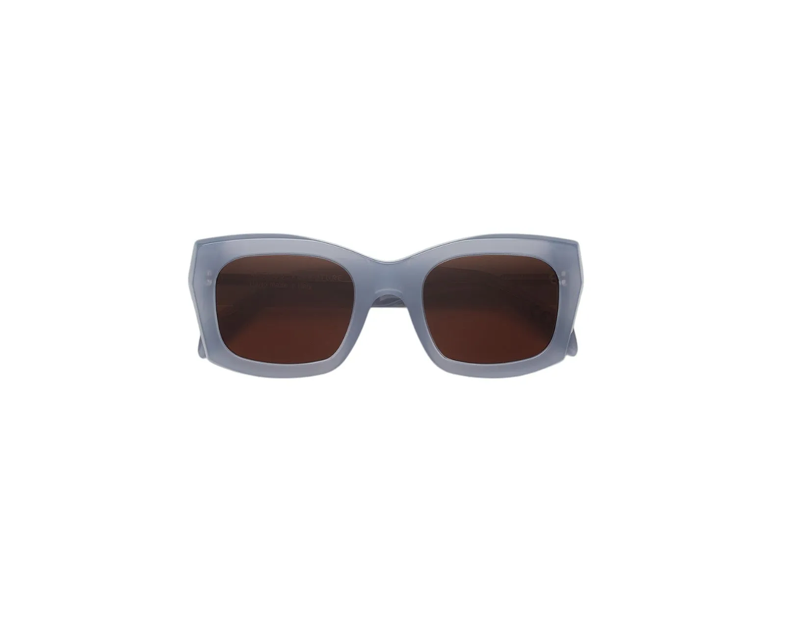 Retrosuperfuture 5Z2 KOMORI LIGHT BLUE Occhiali da sole Acetato Blu Marrone Squadrata Normale - immagine 2
