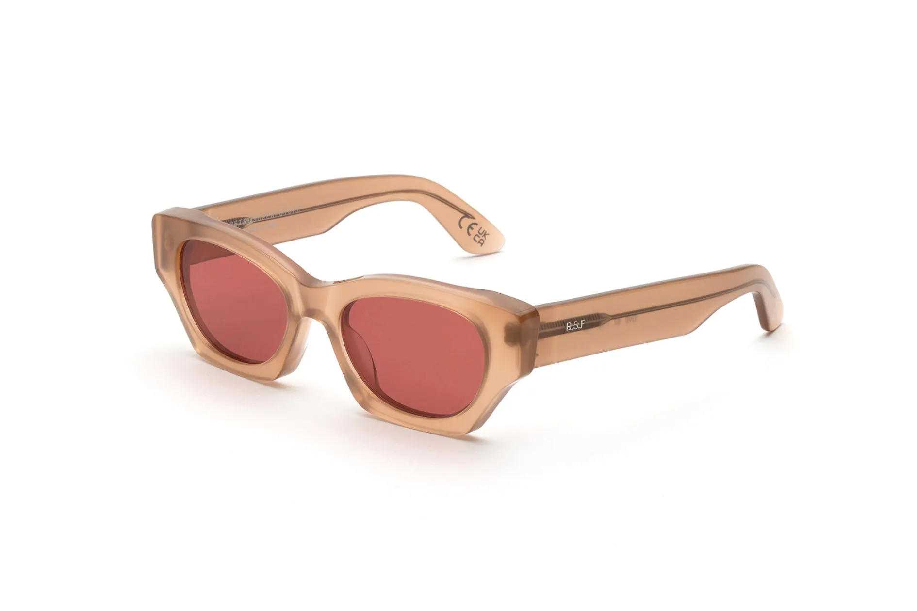 Retrosuperfuture OV0 TONO LIGHT BROWN Occhiali da sole Acetato Marrone Bordeaux Cat Eye Normale - immagine 1
