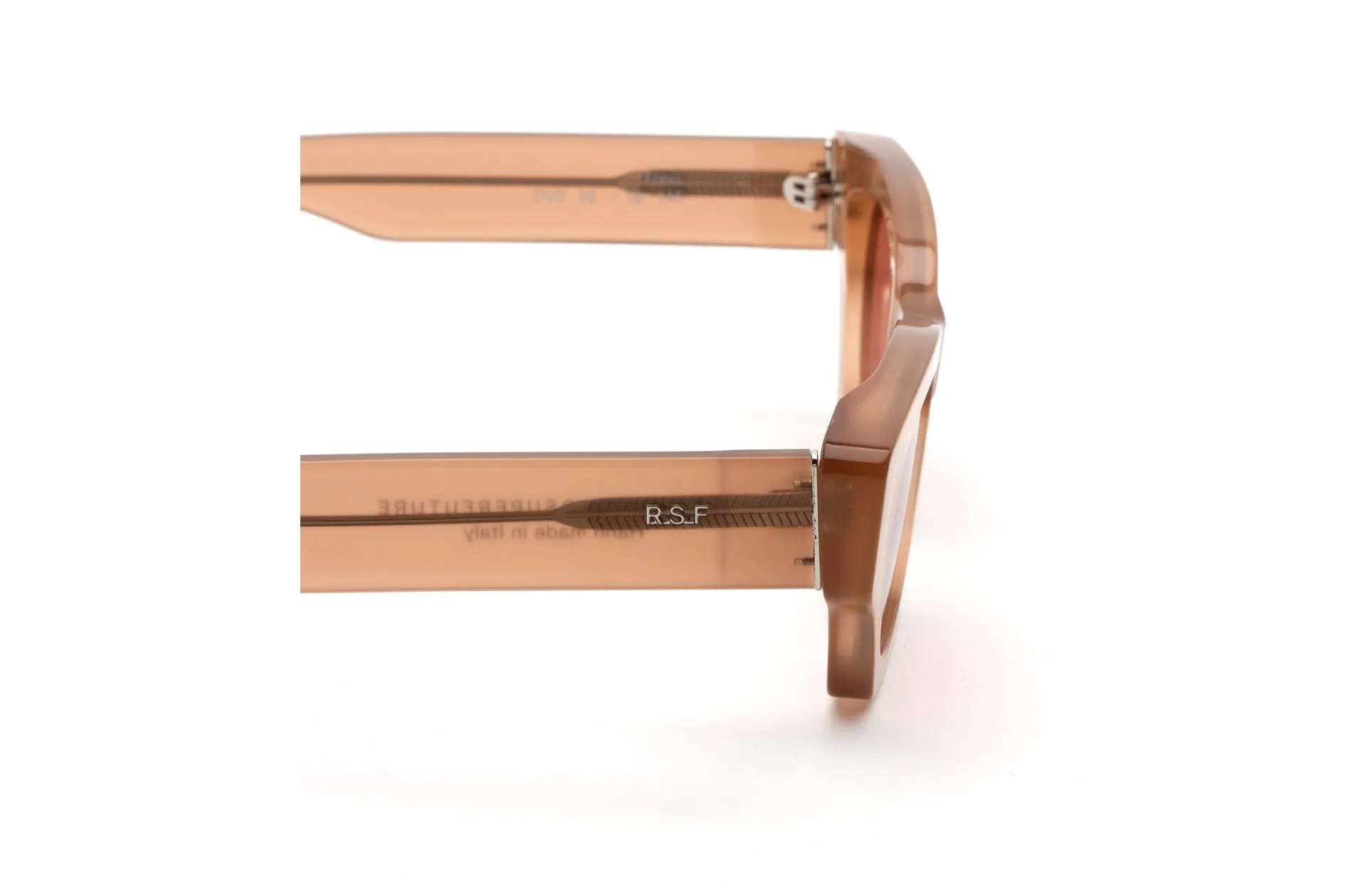 Retrosuperfuture OV0 TONO LIGHT BROWN Occhiali da sole Acetato Marrone Bordeaux Cat Eye Normale - immagine 3