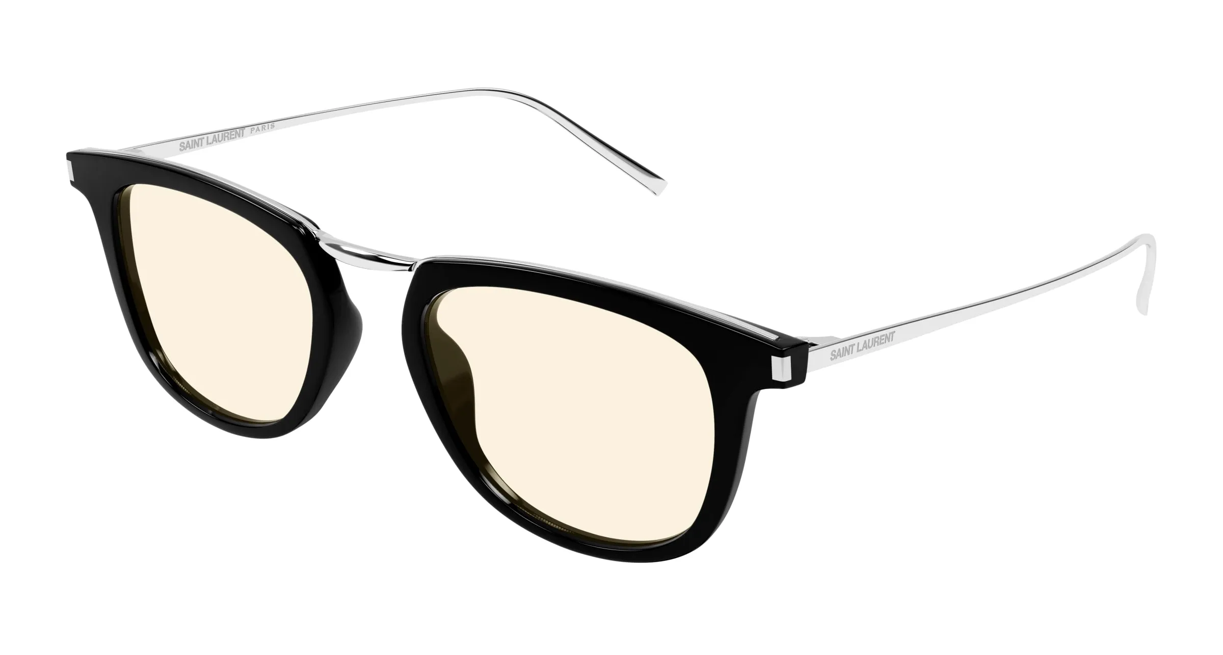 SAINT LAURENT SL 753 003 Occhiali da sole Acetato Nero Rotonda - immagine 1