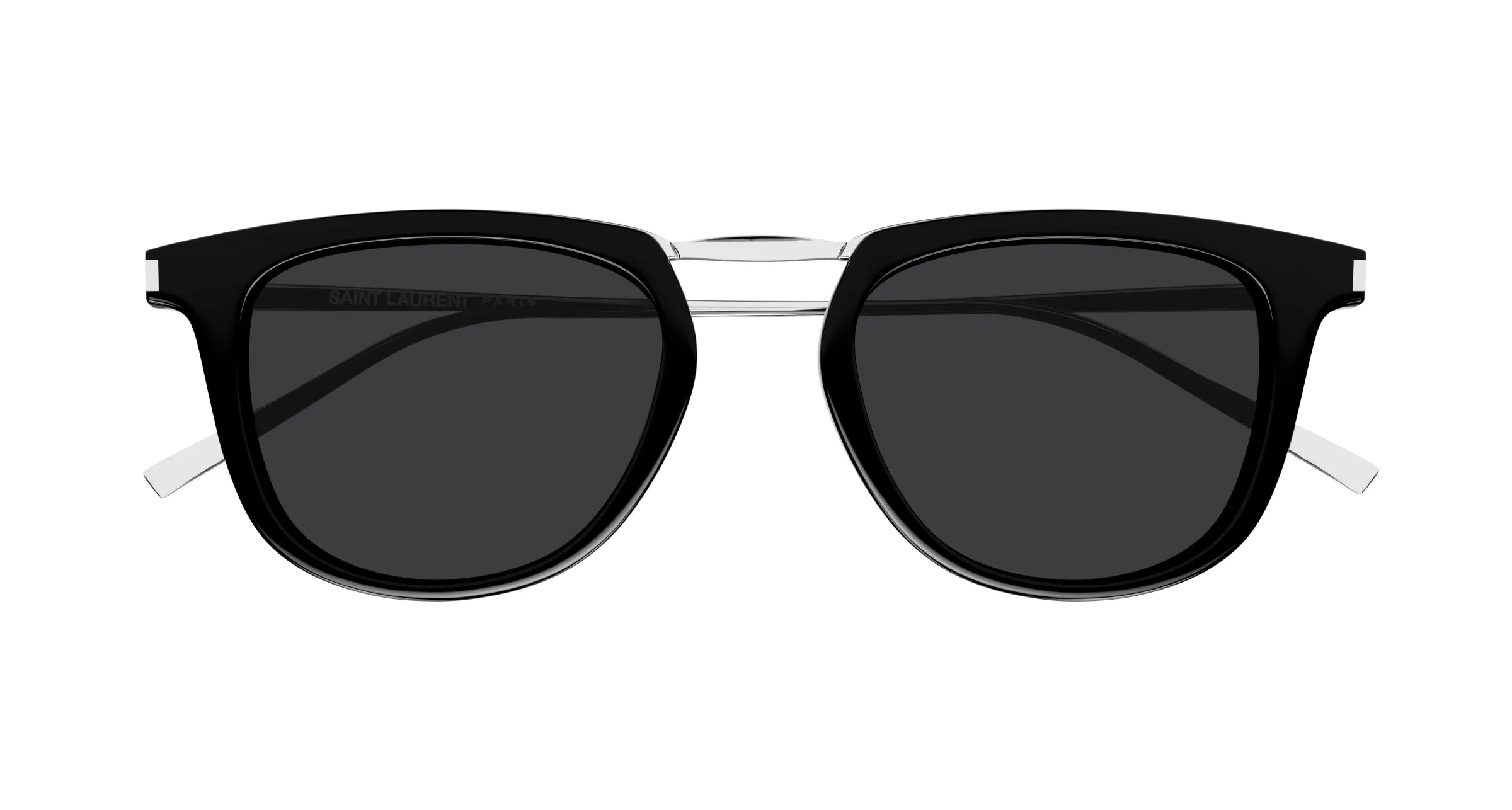 SAINT LAURENT SL 753 001 Occhiali da sole Acetato Nero Nero Rotonda - immagine 2
