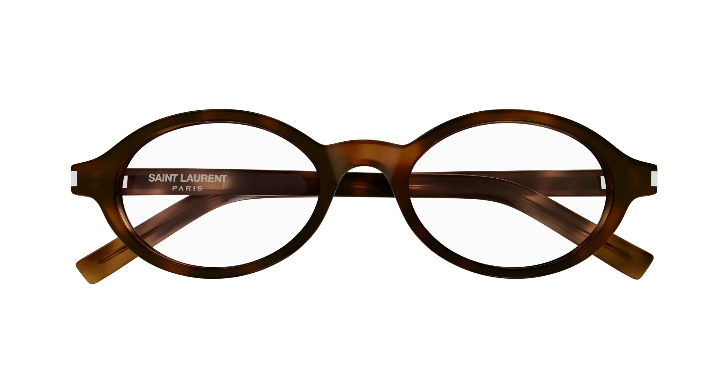 SAINT LAURENT SL 751 JEANNE OPT 003 Montature da vista Acetato Havana Trasparente Rotonda ["Antiriflesso"] - immagine 2