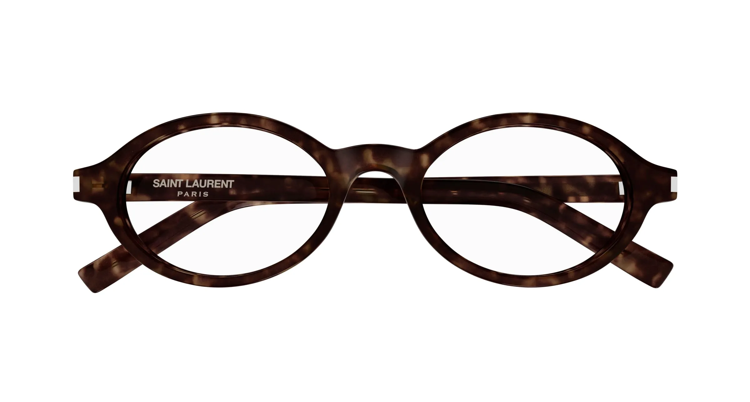 SAINT LAURENT SL 751 JEANNE OPT 002 Montature da vista Acetato Havana Trasparente Rotonda ["Antiriflesso"] - immagine 2