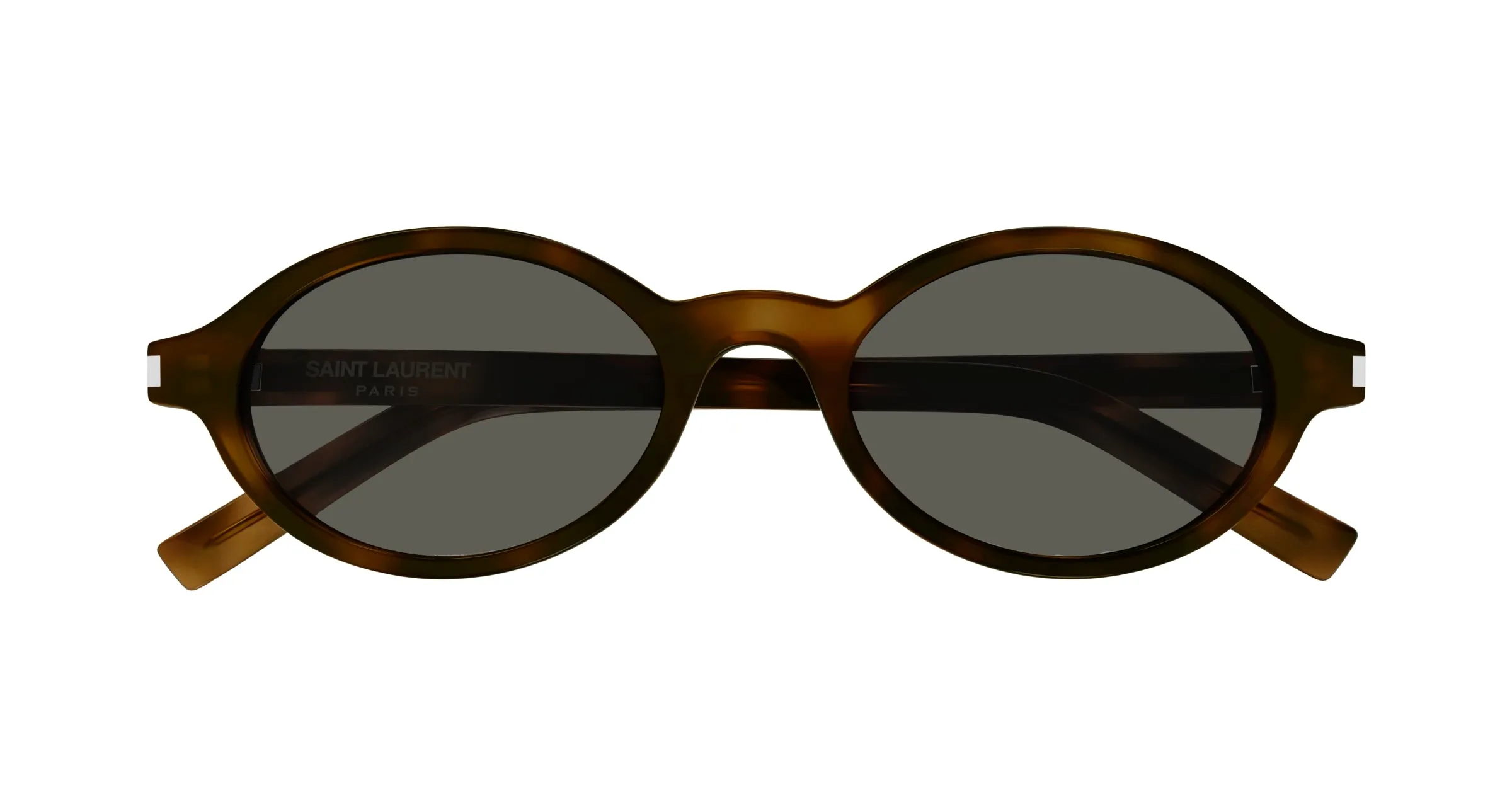 SAINT LAURENT SL 751 JEANNE 003 Occhiali da sole Acetato Havana Grigio Rotonda - immagine 2
