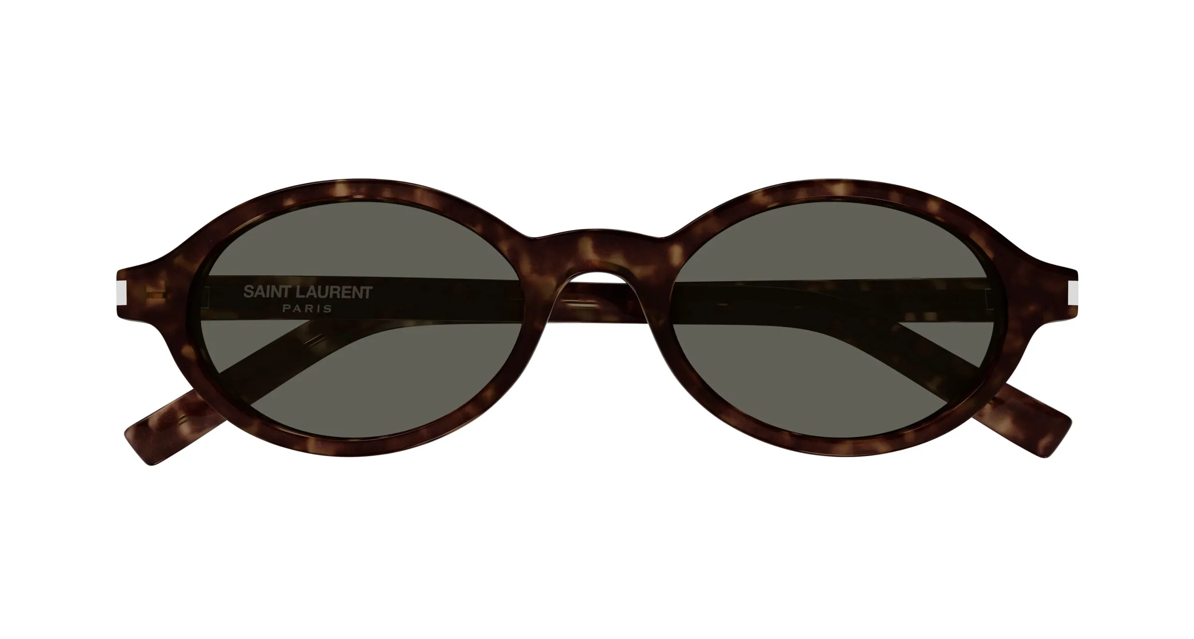 SAINT LAURENT SL 751 JEANNE 002 Occhiali da sole Acetato Havana Grigio Rotonda - immagine 2