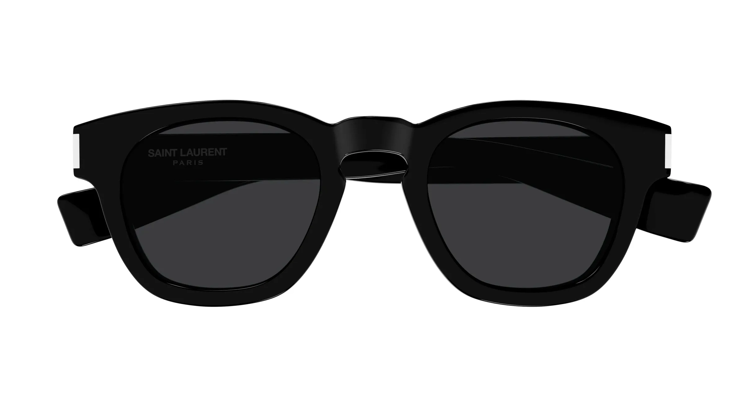 SAINT LAURENT SL 746 001 Occhiali da sole Acetato Nero Nero Rotonda - immagine 2