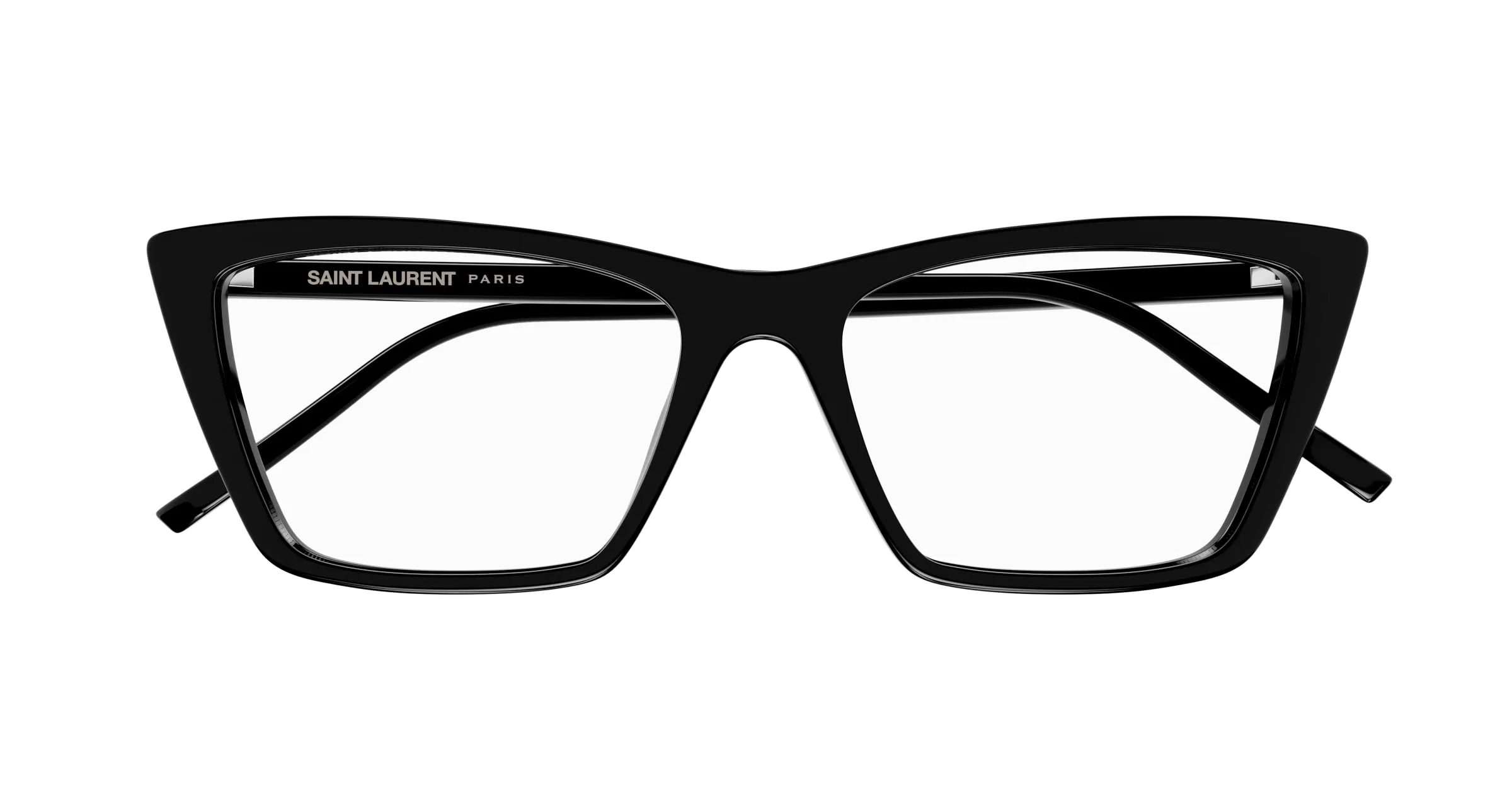 SAINT LAURENT SL 737 MICA THIN OPT 001 Montature da vista Acetato Nero Trasparente Squadrata ["Antiriflesso"] - immagine 2