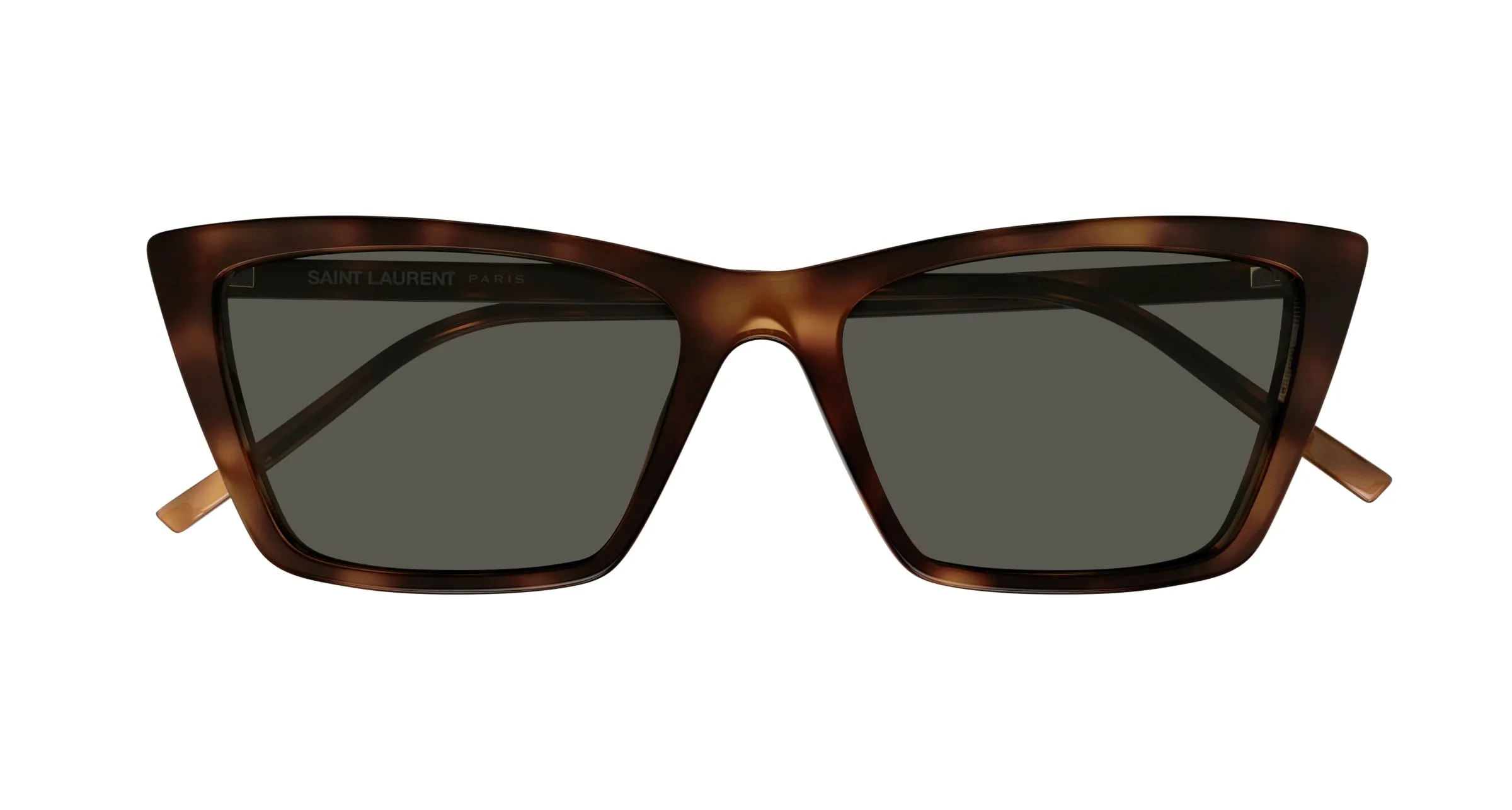 SAINT LAURENT SL 737 MICA THIN 003 Occhiali da sole Acetato Havana Grigio Squadrata - immagine 2