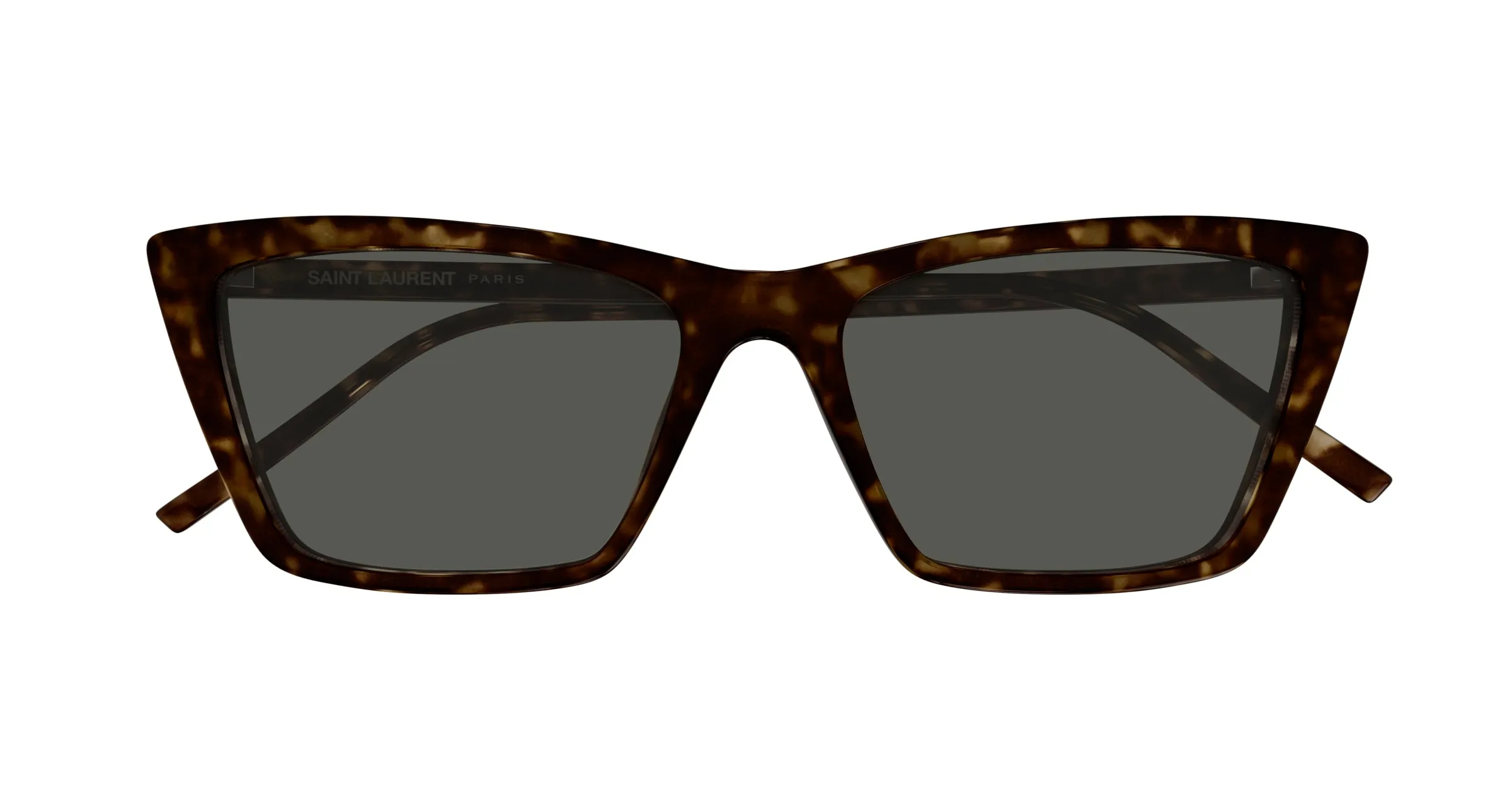 SAINT LAURENT SL 737 MICA THIN 002 Occhiali da sole Acetato Havana Grigio Squadrata - immagine 2
