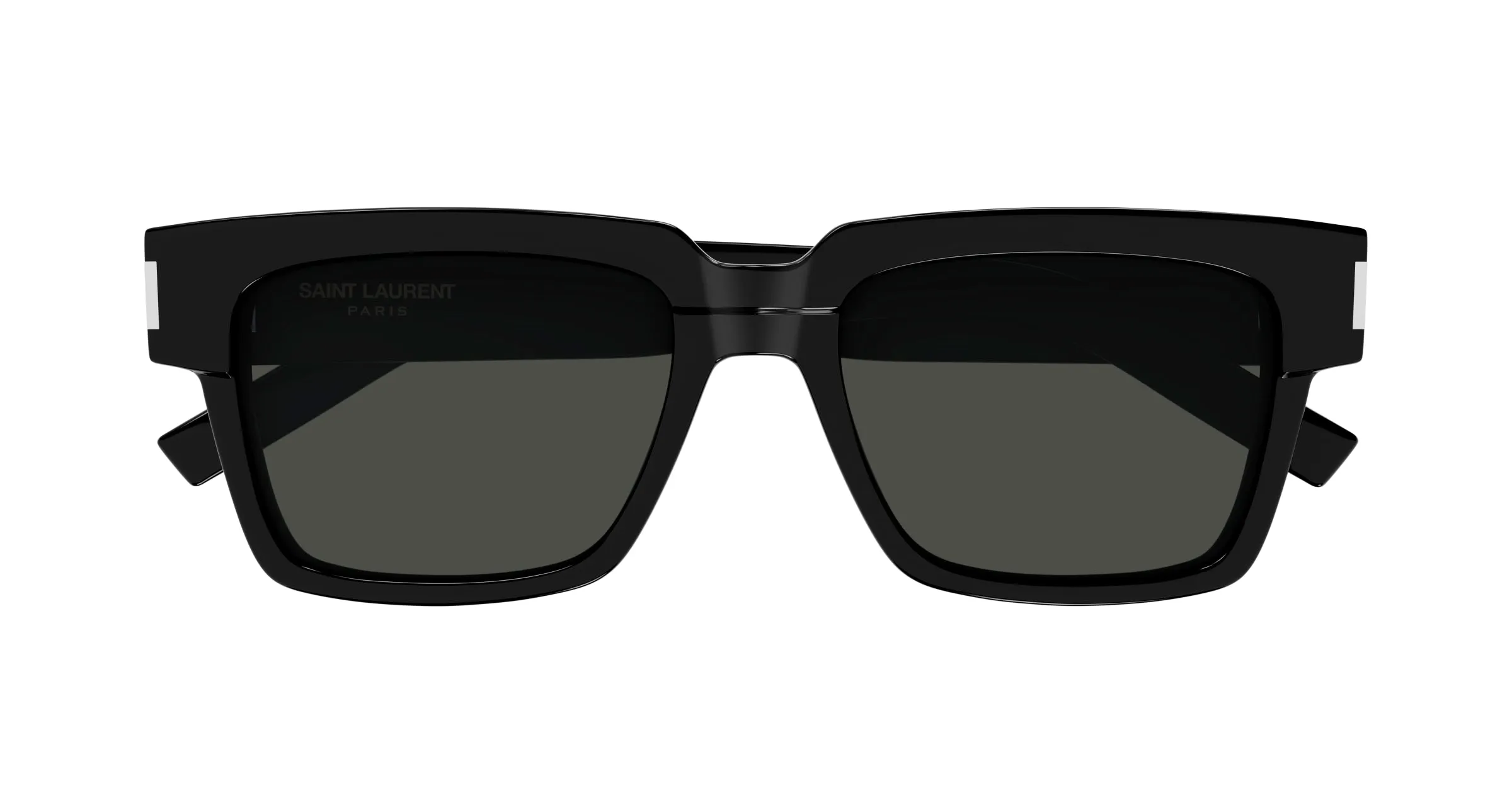 SAINT LAURENT SL 732 VADIM 002 Occhiali da sole Acetato Nero Grigio Squadrata - immagine 2