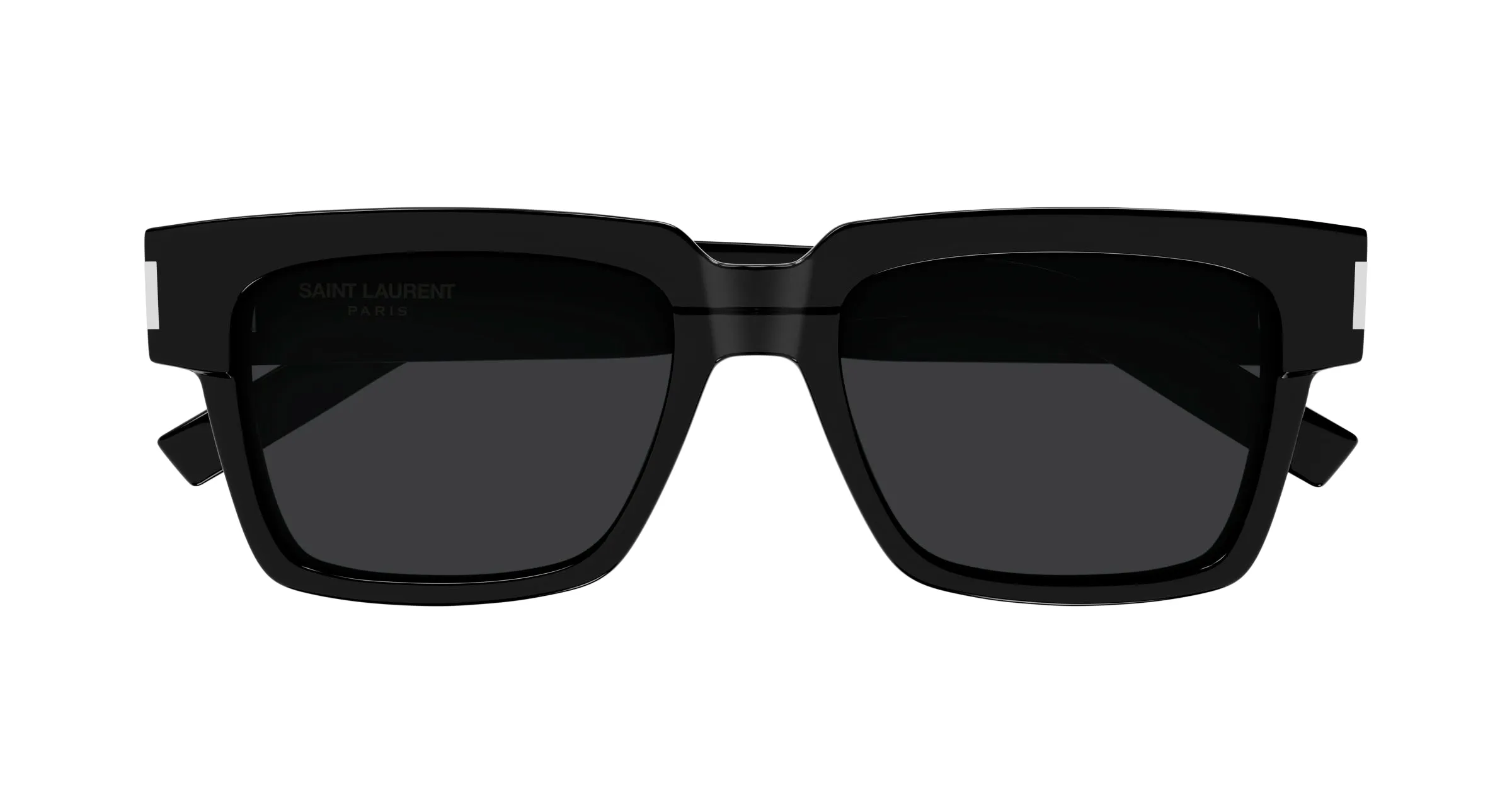 SAINT LAURENT SL 732 VADIM 001 Occhiali da sole Acetato Nero Nero Squadrata - immagine 2