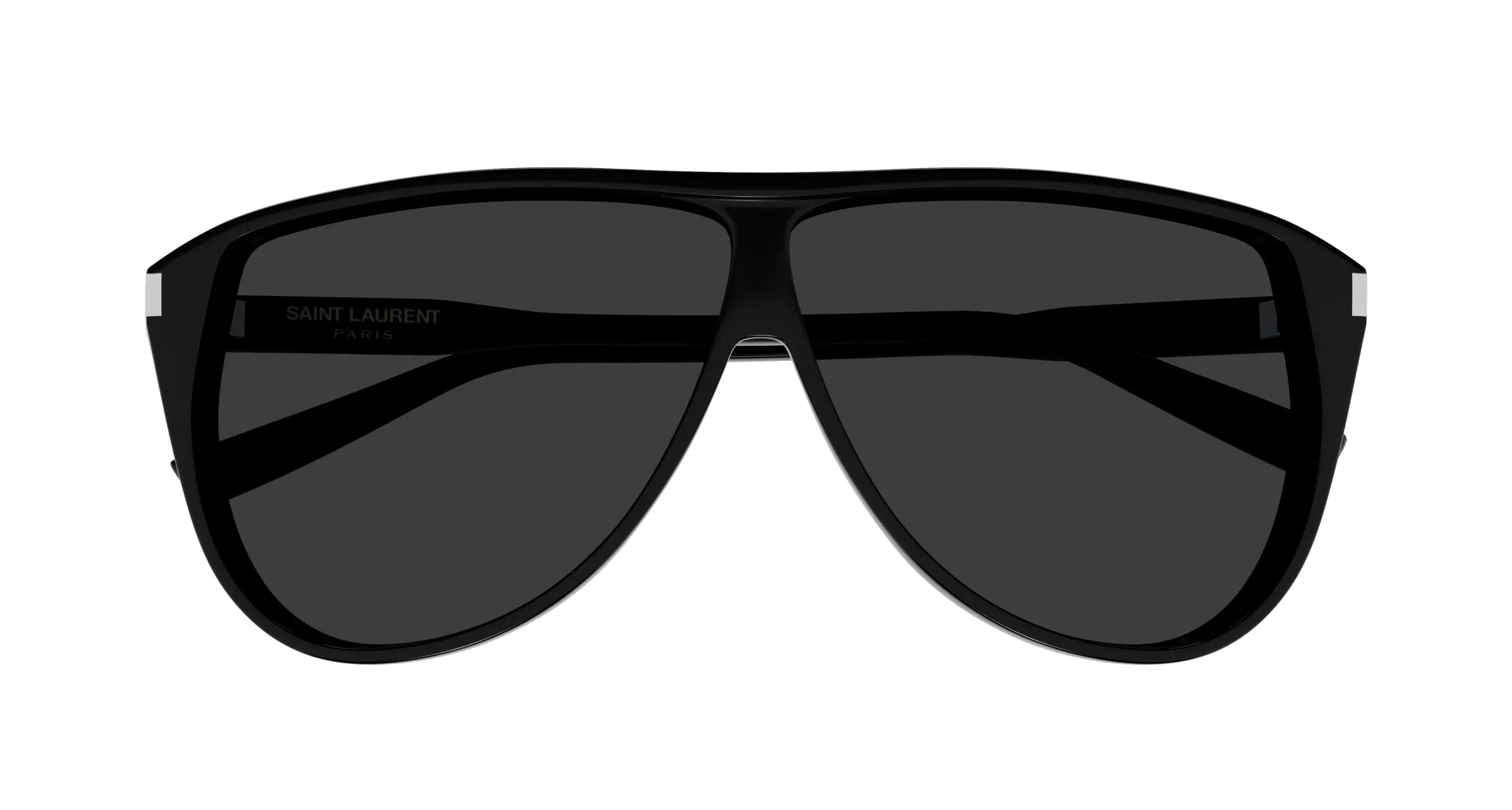 SAINT LAURENT SL 731 GASPAR 002 Occhiali da sole Acetato Nero Nero Pilot - immagine 2