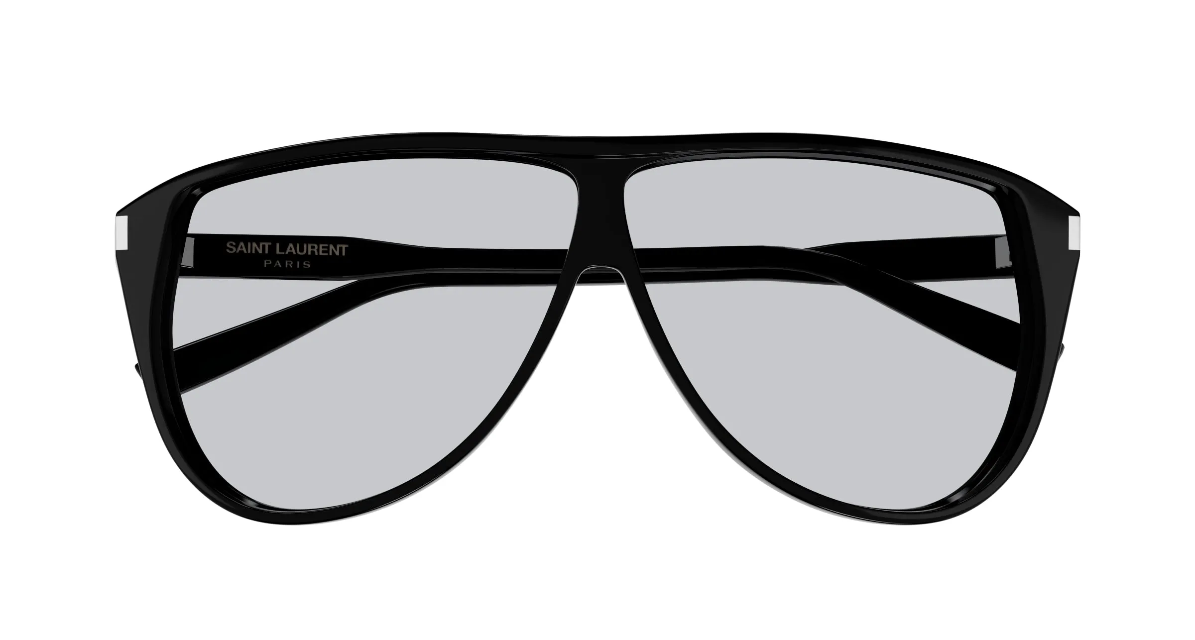 SAINT LAURENT SL 731 GASPAR 001 Occhiali da sole Acetato Nero Pilot - immagine 2