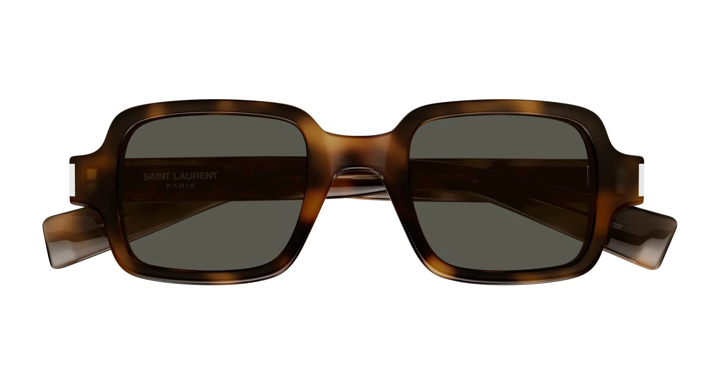 SAINT LAURENT SL 720 003 Occhiali da sole Acetato Havana Grigio Squadrata - immagine 2