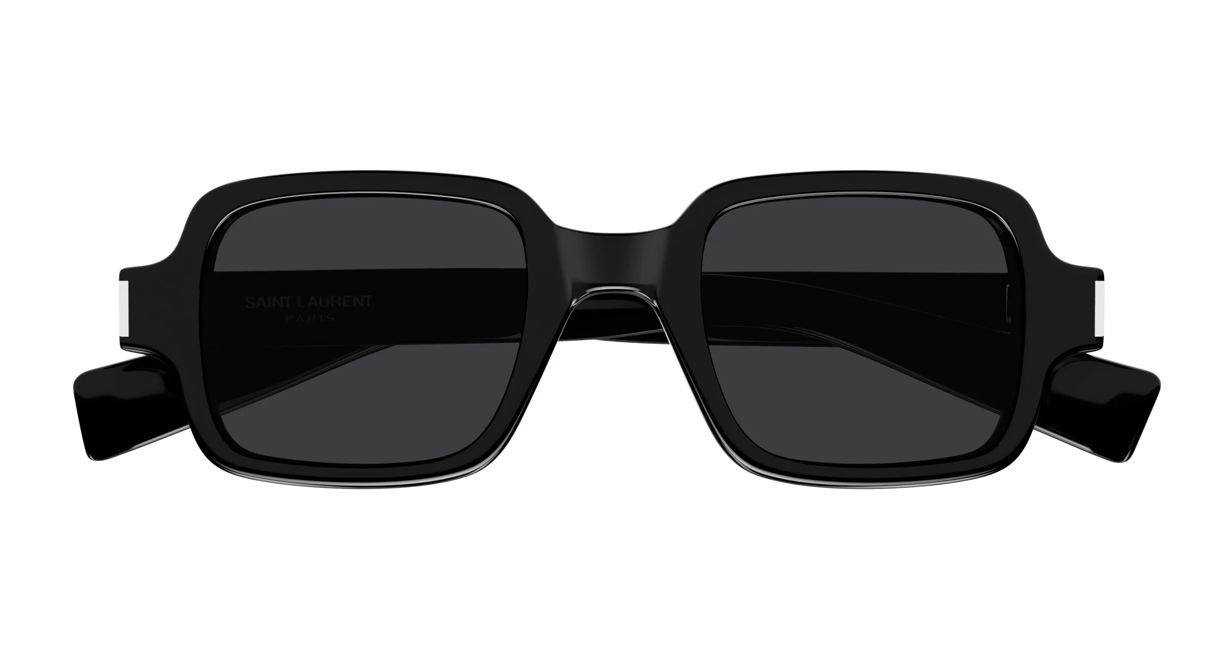 SAINT LAURENT SL 720 001 Occhiali da sole Acetato Nero Nero Squadrata - immagine 2