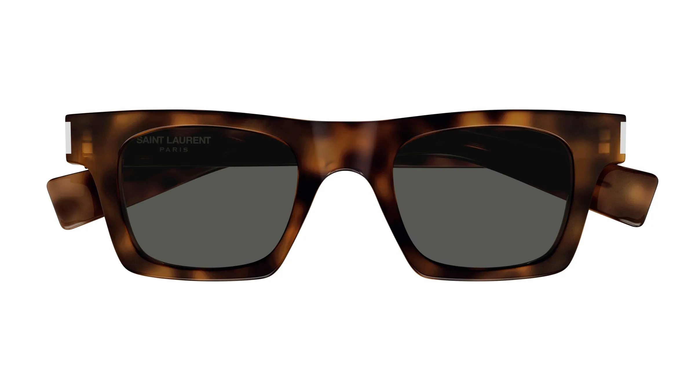 SAINT LAURENT SL 719 003 Occhiali da sole Acetato Havana Grigio Squadrata - immagine 2