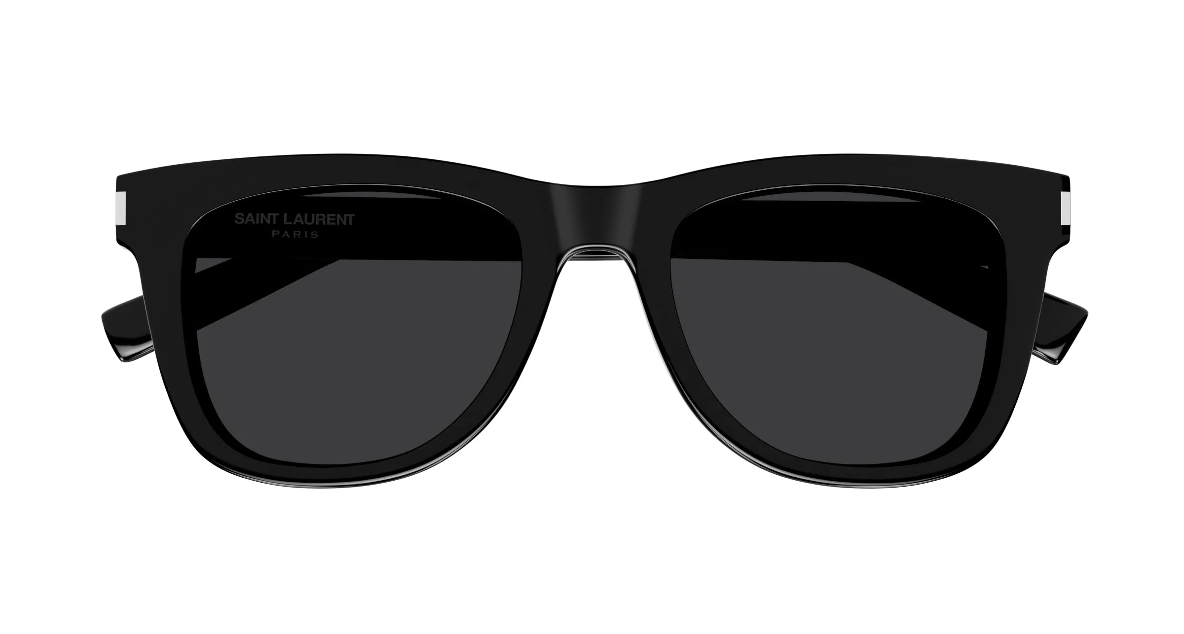 SAINT LAURENT SL 712 001 Occhiali da sole Acetato Nero Nero Cat Eye - immagine 2