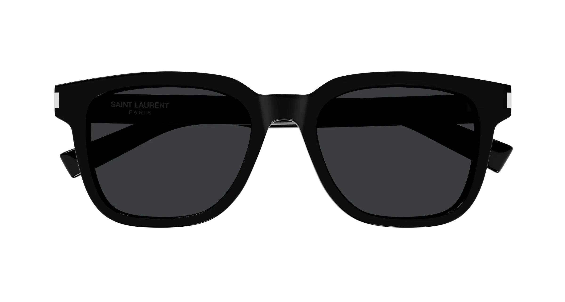 SAINT LAURENT SL 711 001 Occhiali da sole Acetato Nero Nero Squadrata - immagine 2