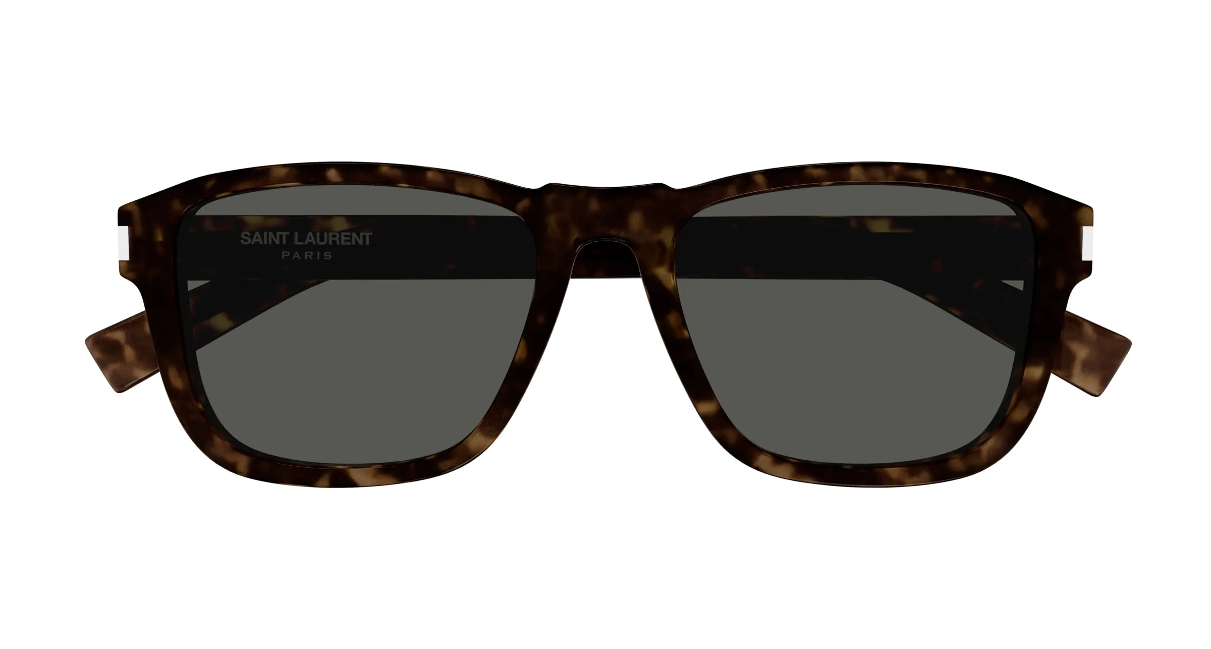 SAINT LAURENT SL 710 002 Occhiali da sole Acetato Havana Grigio Squadrata - immagine 2