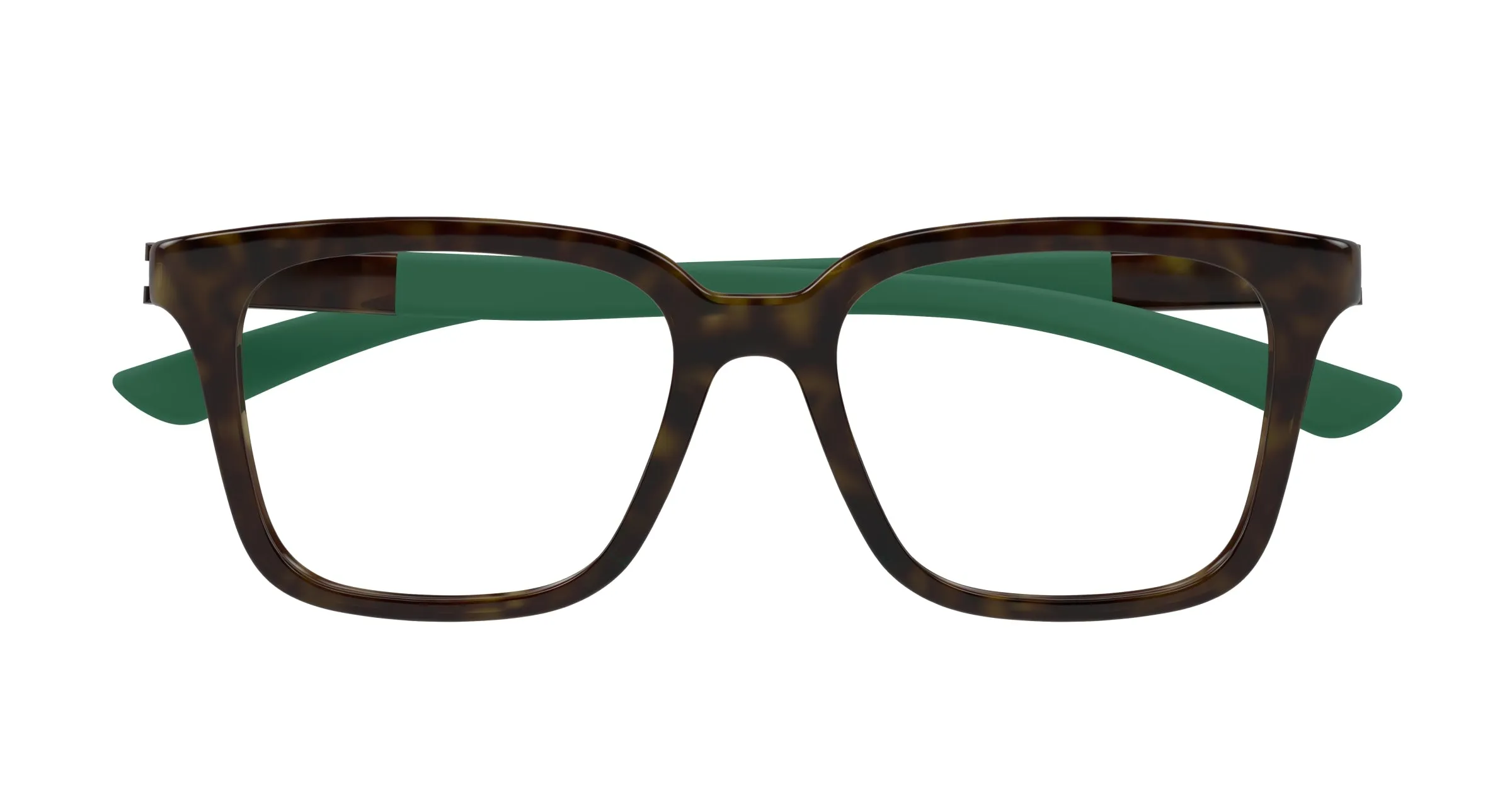 Gucci Uomo GG1738O 003 Montature da vista Iniettato Havana Trasparente Squadrata - immagine 2