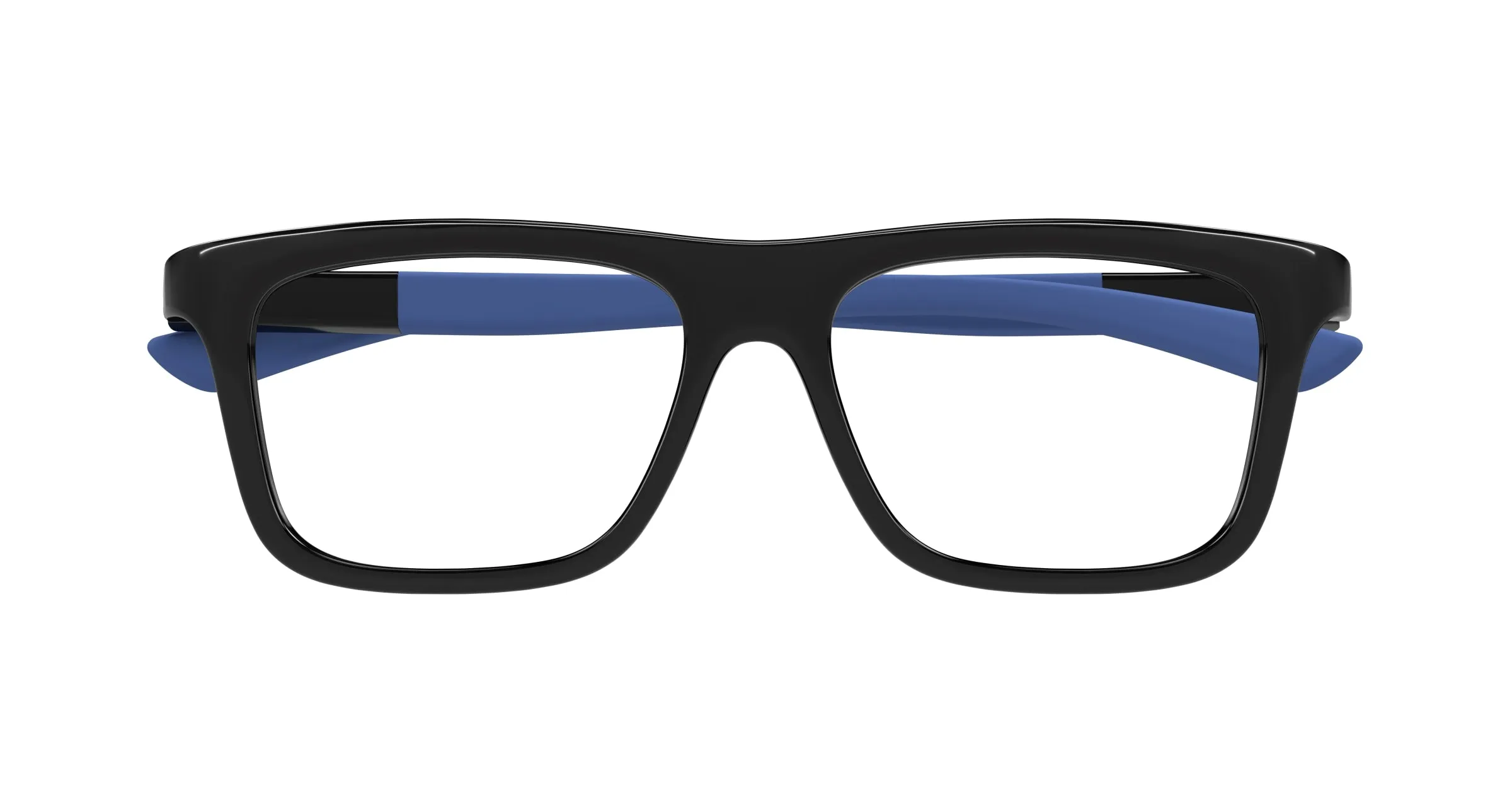 Gucci Uomo GG1737O 003 Montature da vista Iniettato Nero Trasparente Squadrata - immagine 2