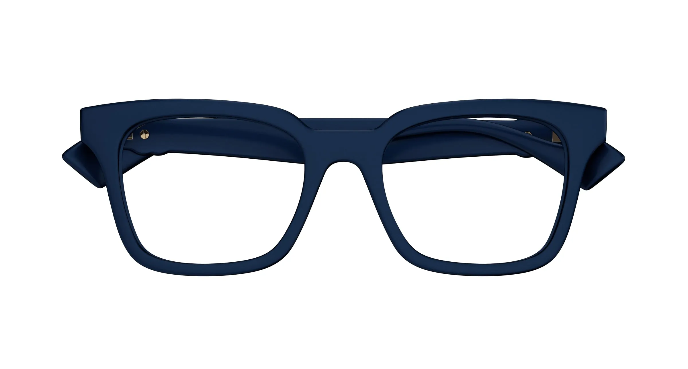 Gucci GG1728O 003 Montature da vista Iniettato Blu Trasparente Squadrata - immagine 2