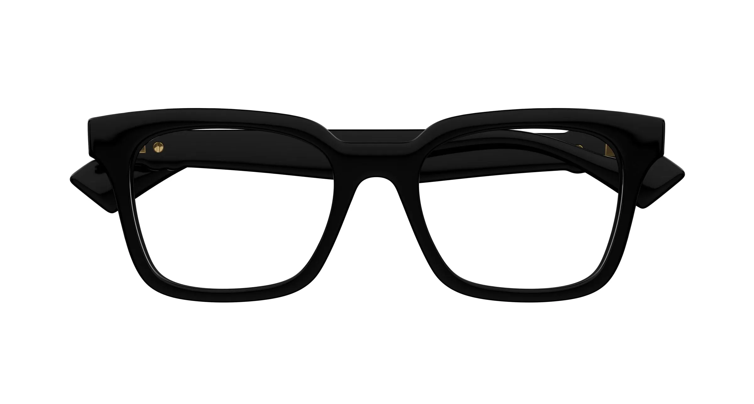 Gucci GG1728O 001 Montature da vista Iniettato Nero Trasparente Squadrata - immagine 2