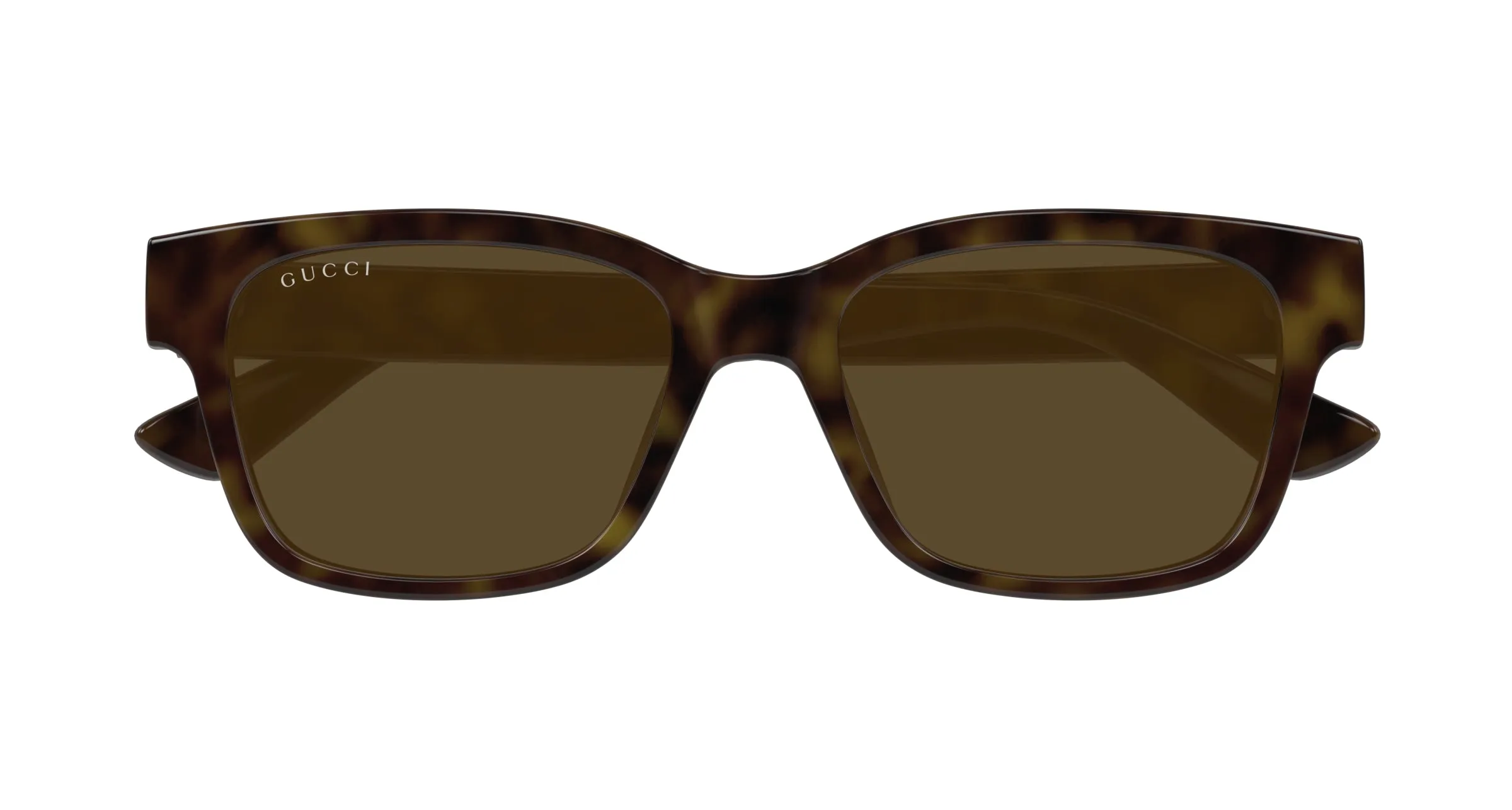 Gucci GG1716S 002 Occhiali da sole Iniettato Havana Marrone Squadrata - immagine 2