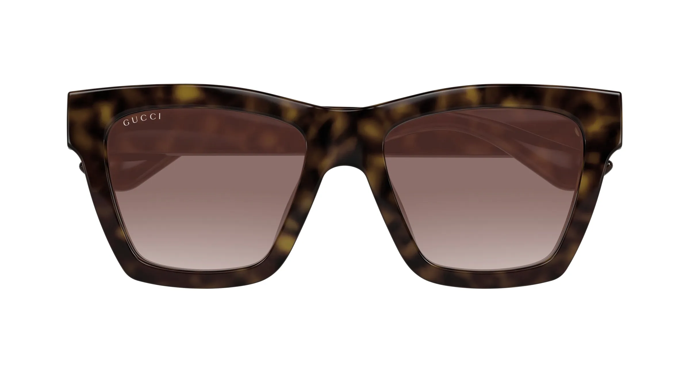 Gucci GG1714S 002 Occhiali da sole Iniettato Havana Marrone Cat Eye - immagine 2