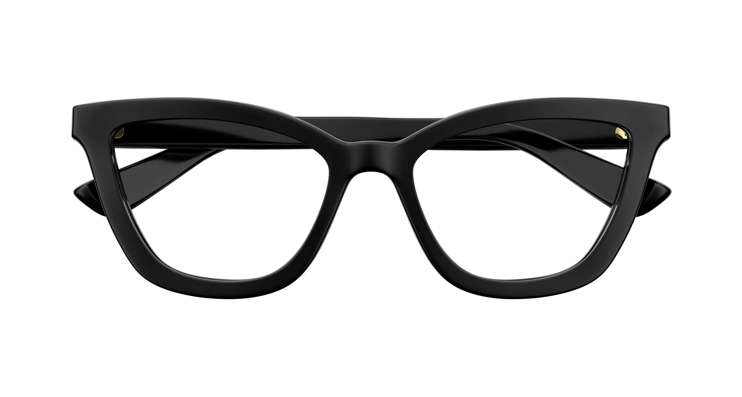 Gucci GG1686O 005 Montature da vista Acetato Nero Trasparente Rotonda - immagine 2