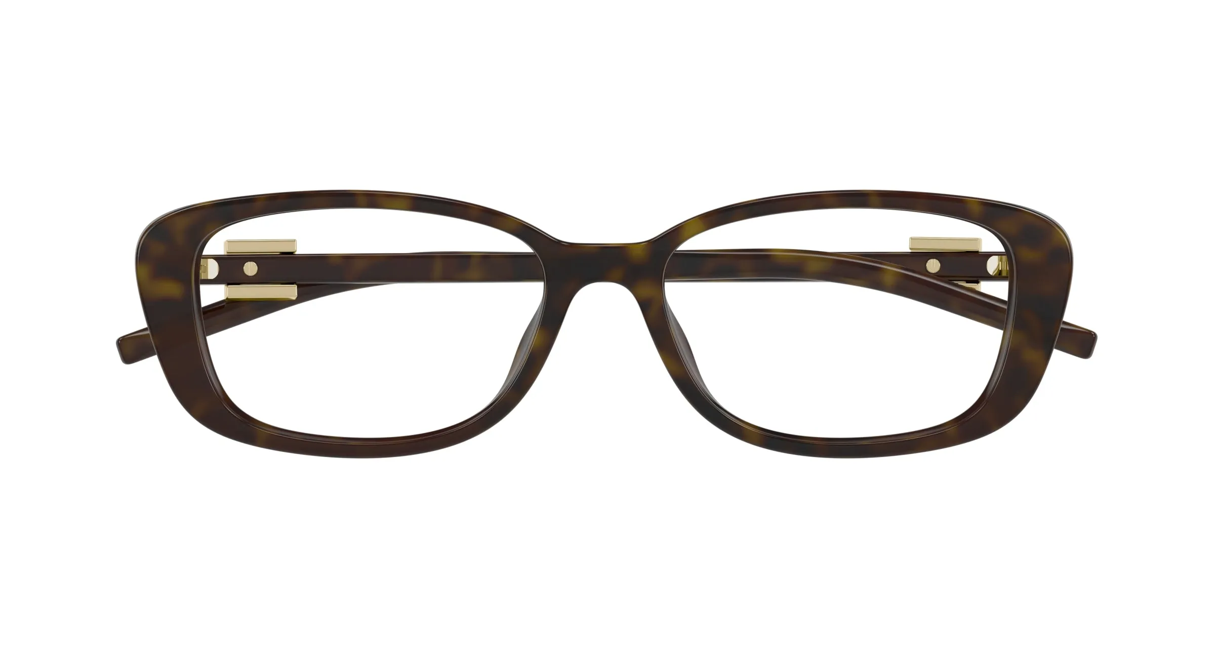 Gucci GG1685OK 004 Montature da vista Iniettato Havana Trasparente Squadrata - immagine 2