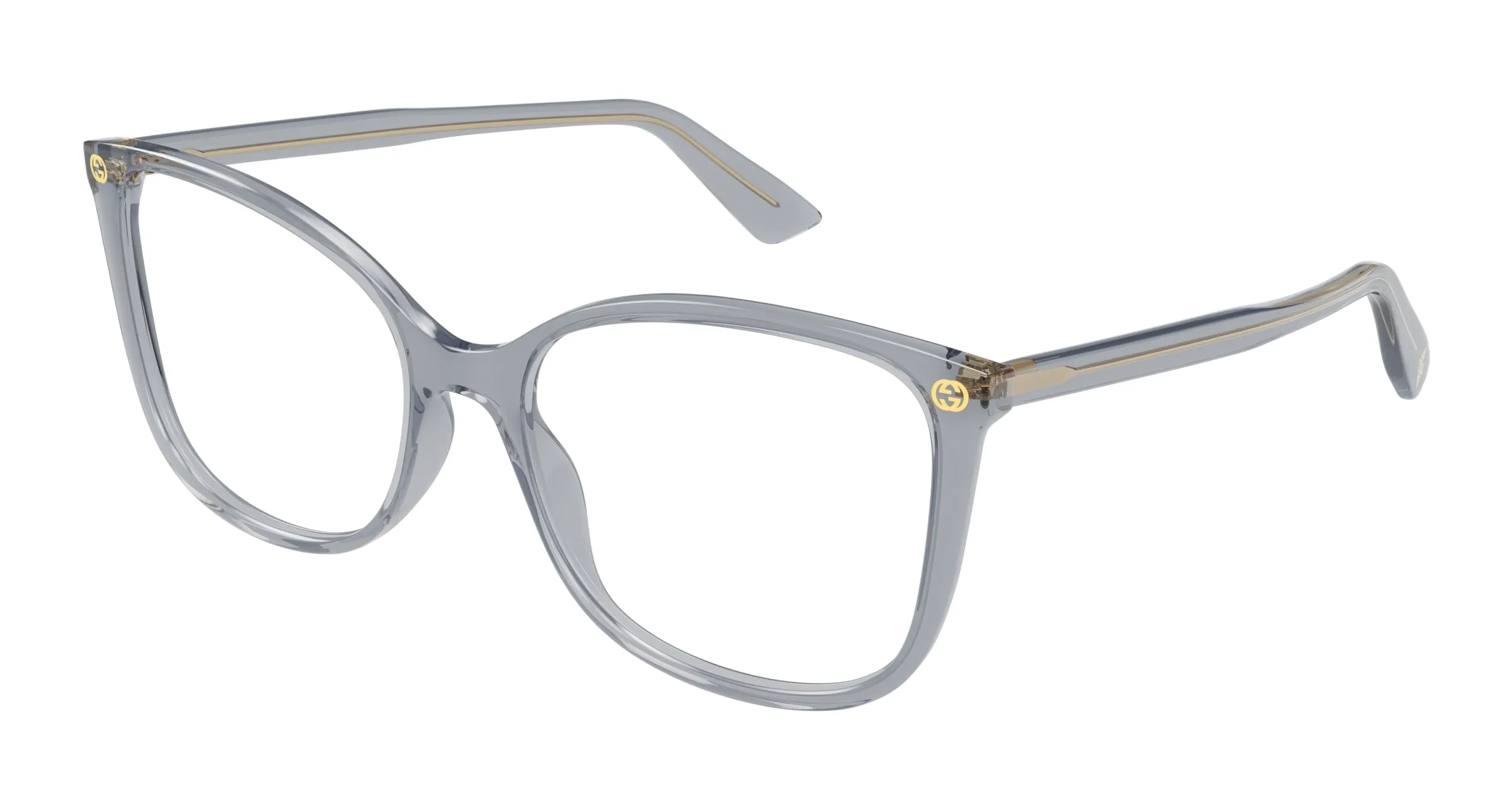 Gucci GG0026O 017 Montature da vista Acetato Cat Eye - immagine 1
