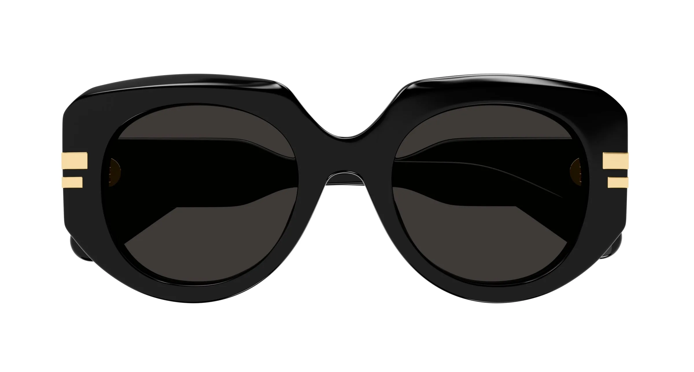 Chloé CH0257S 001 Occhiali da sole Acetato Nero Grigio Squadrata - immagine 2