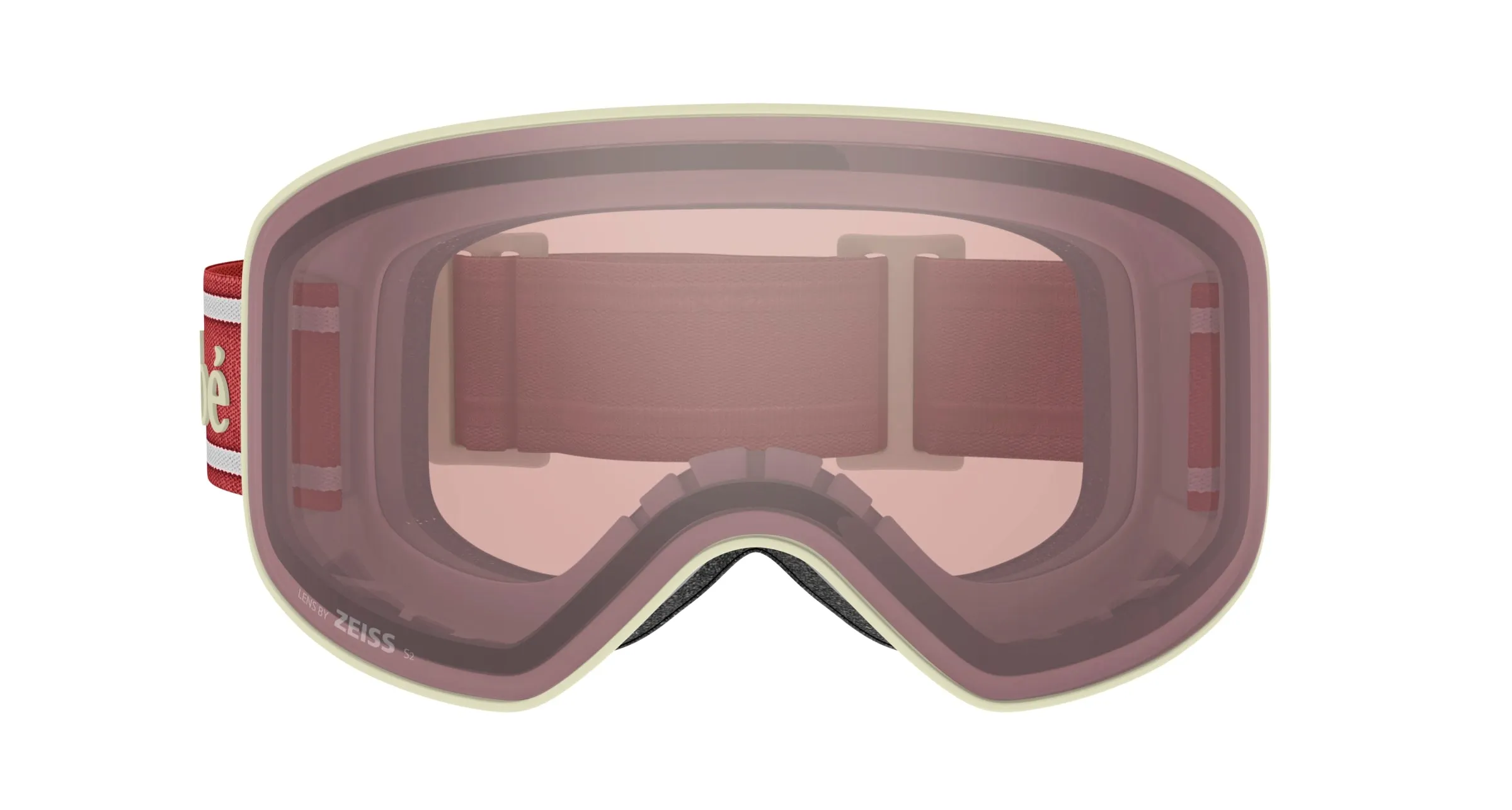Chloé CH0072S 007 Occhiali da sole Iniettato Avorio Rosa Maschera - immagine 2