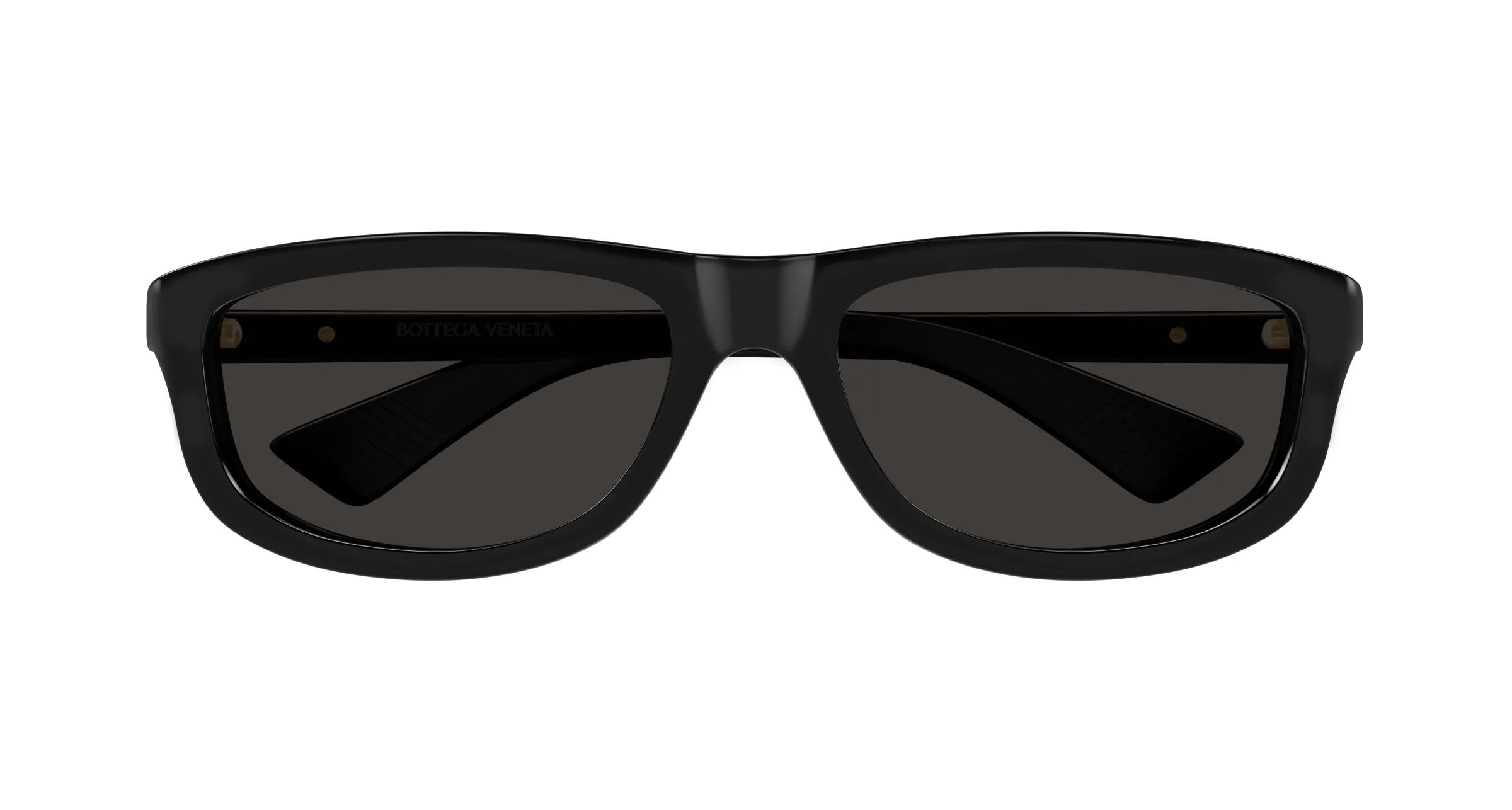 Bottega Veneta BV1327S 001 Occhiali da sole Acetato Nero Grigio Squadrata - immagine 2