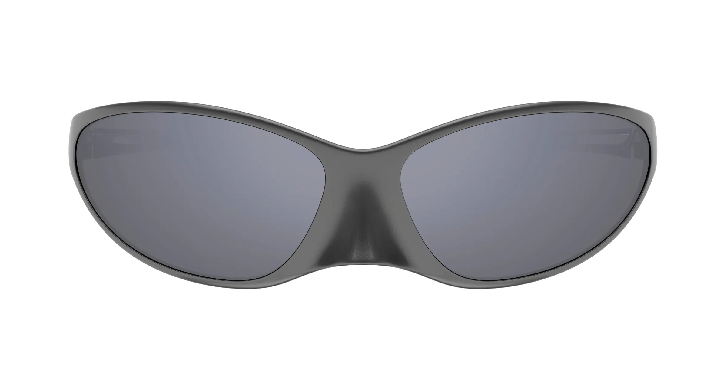 Balenciaga Unisex BB0349S 002 Occhiali da sole Grigio Grigio Rotonda - immagine 2
