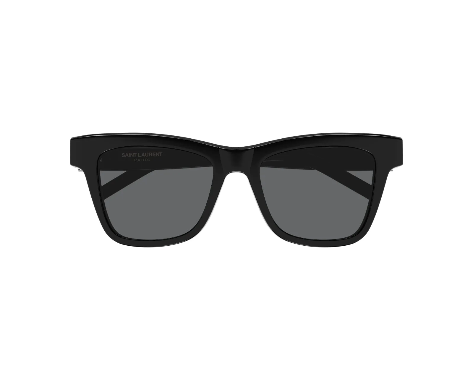 SAINT LAURENT Donna SL M106 005 Occhiali da sole Nero Grigio Cat Eye - immagine 2