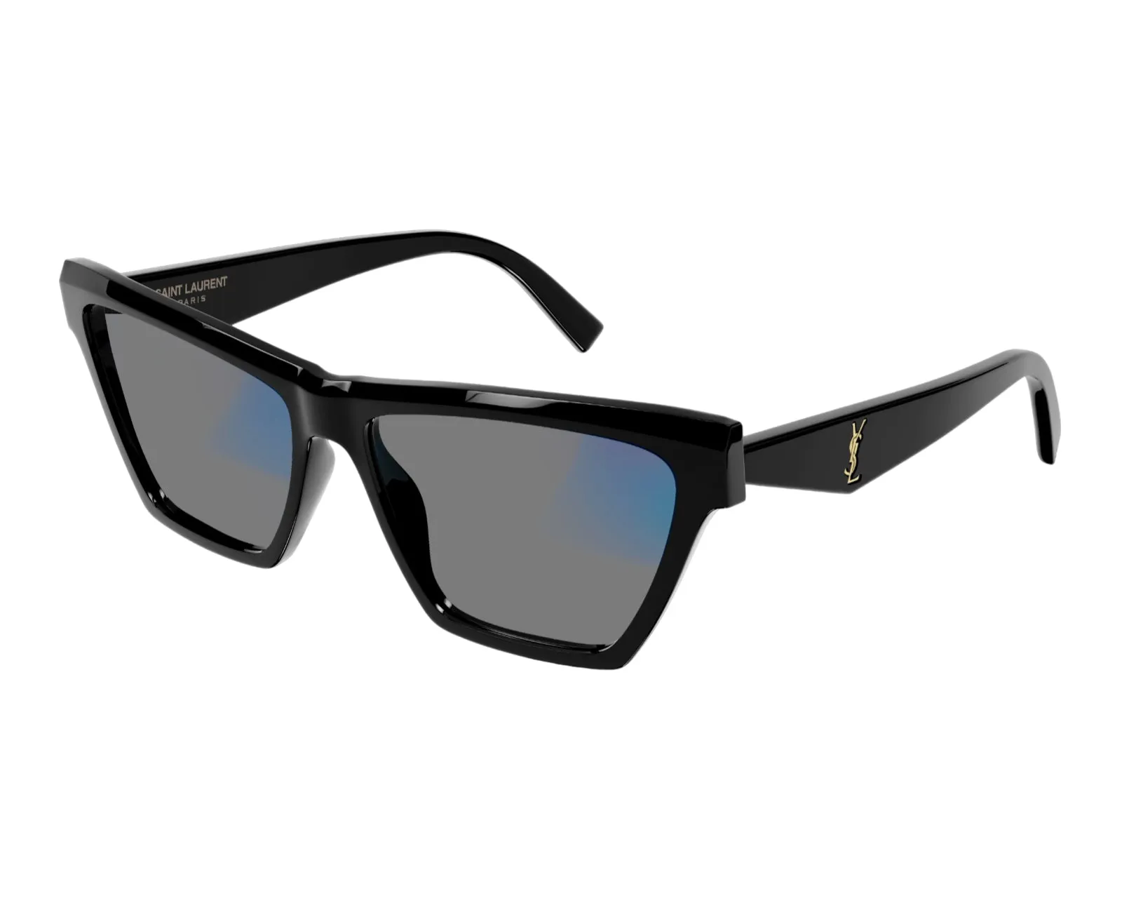 SAINT LAURENT SL M103 004 Occhiali da sole Nero Trasparente Cat Eye Fotocromatico - immagine 2